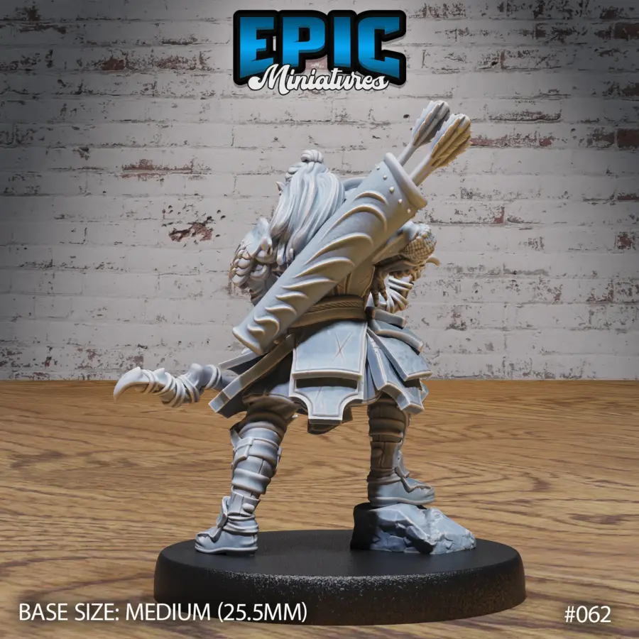 Hobgoblin Adventurer Ranger (Medium) - Image 2