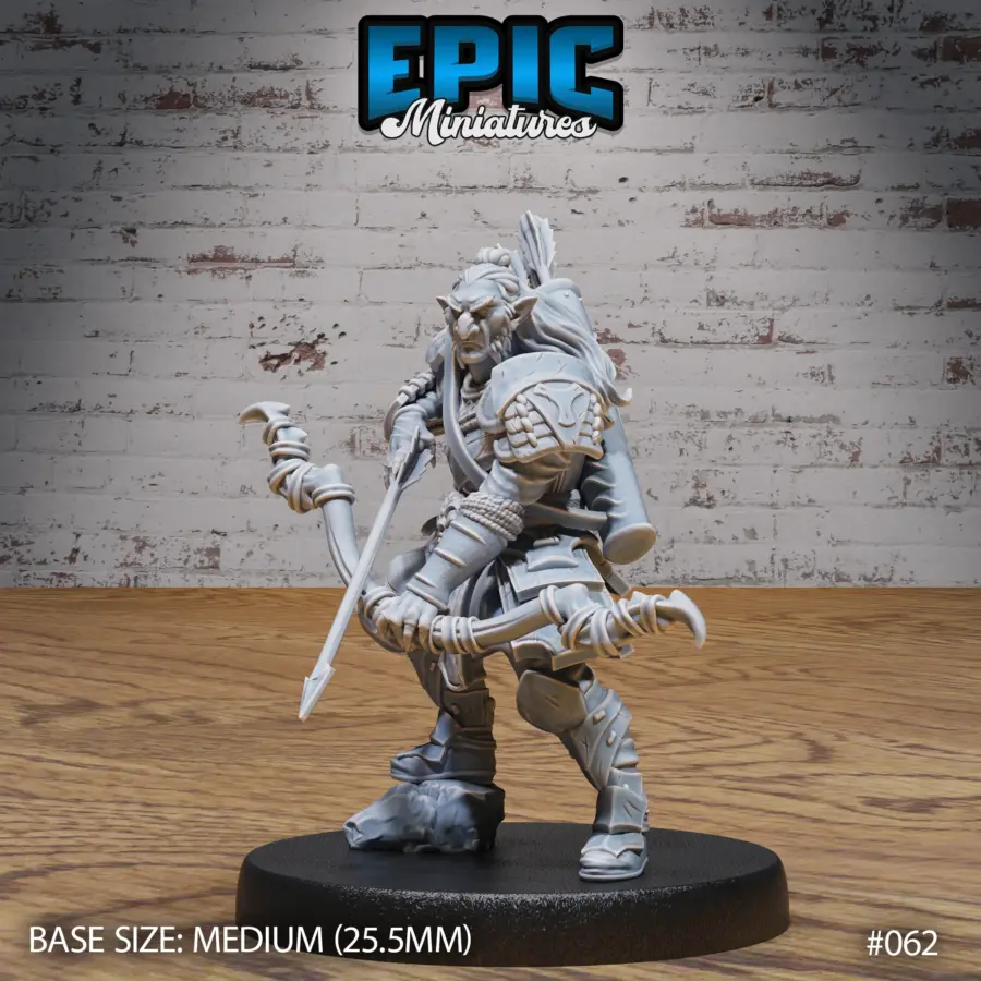 Hobgoblin Adventurer Warrior / Hobgoblin Adventurer Ranger / Hobgoblin Adventurer Bard Set - Image 7
