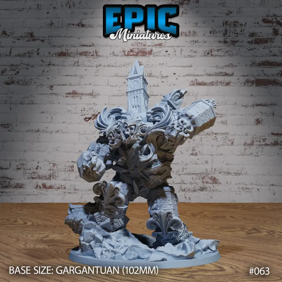 Necro-Clock Death Golem (Gargantuan)