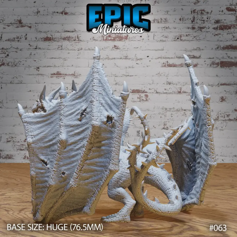 Three Headed Wyvern (Huge) - Image 2
