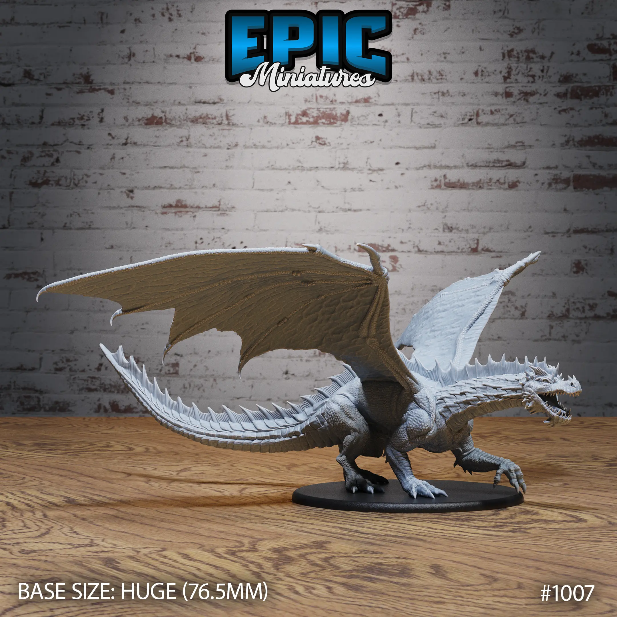 1007 Adult Green Dragon Huge 1