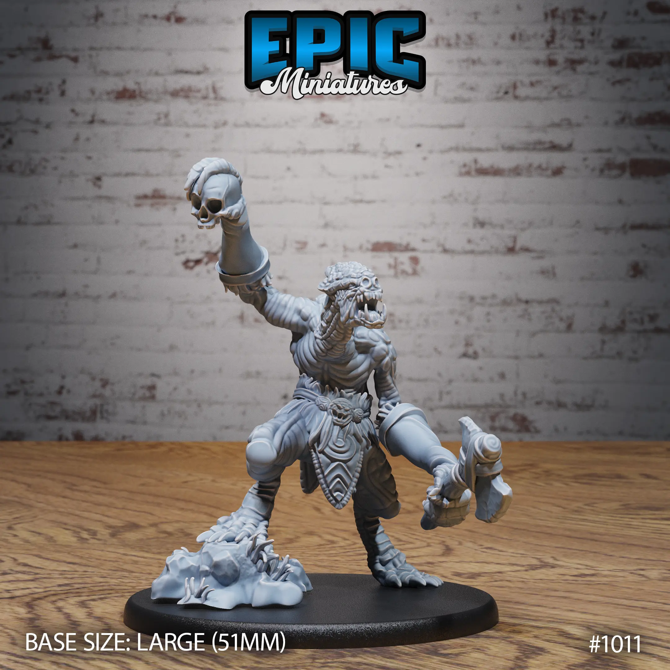 1011 Snake Folk Primitive Axe Large 1