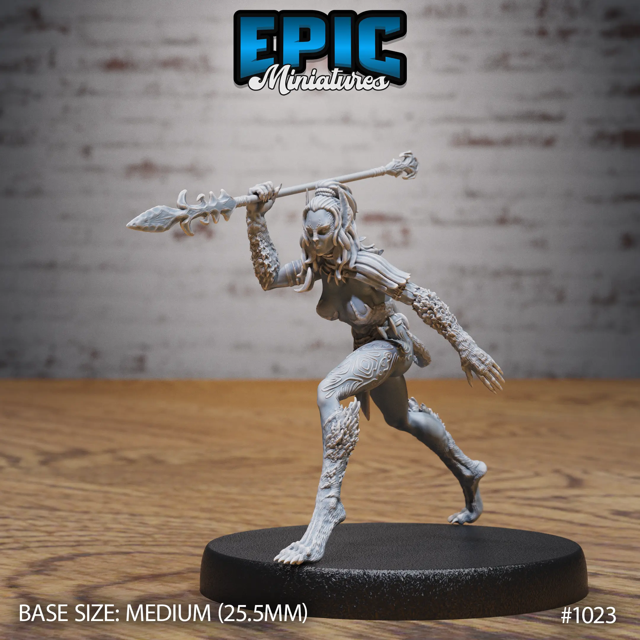 1023 Werejaguar Lady Spear Medium 1