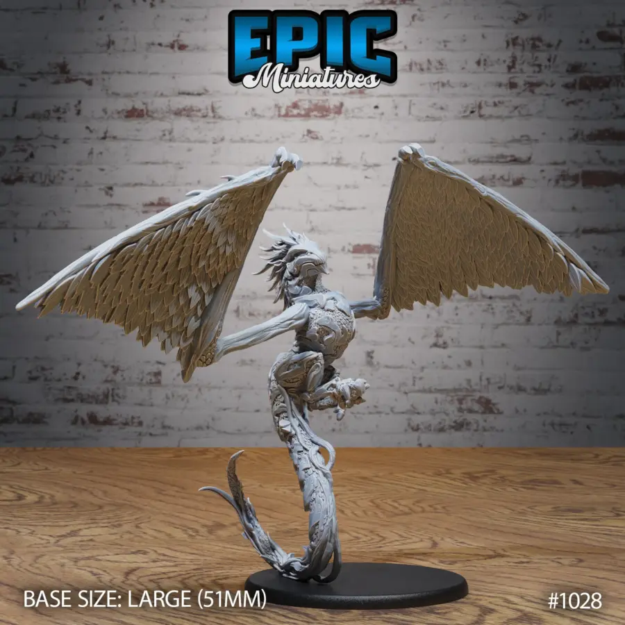 Wood Wyvern Flying (Large)