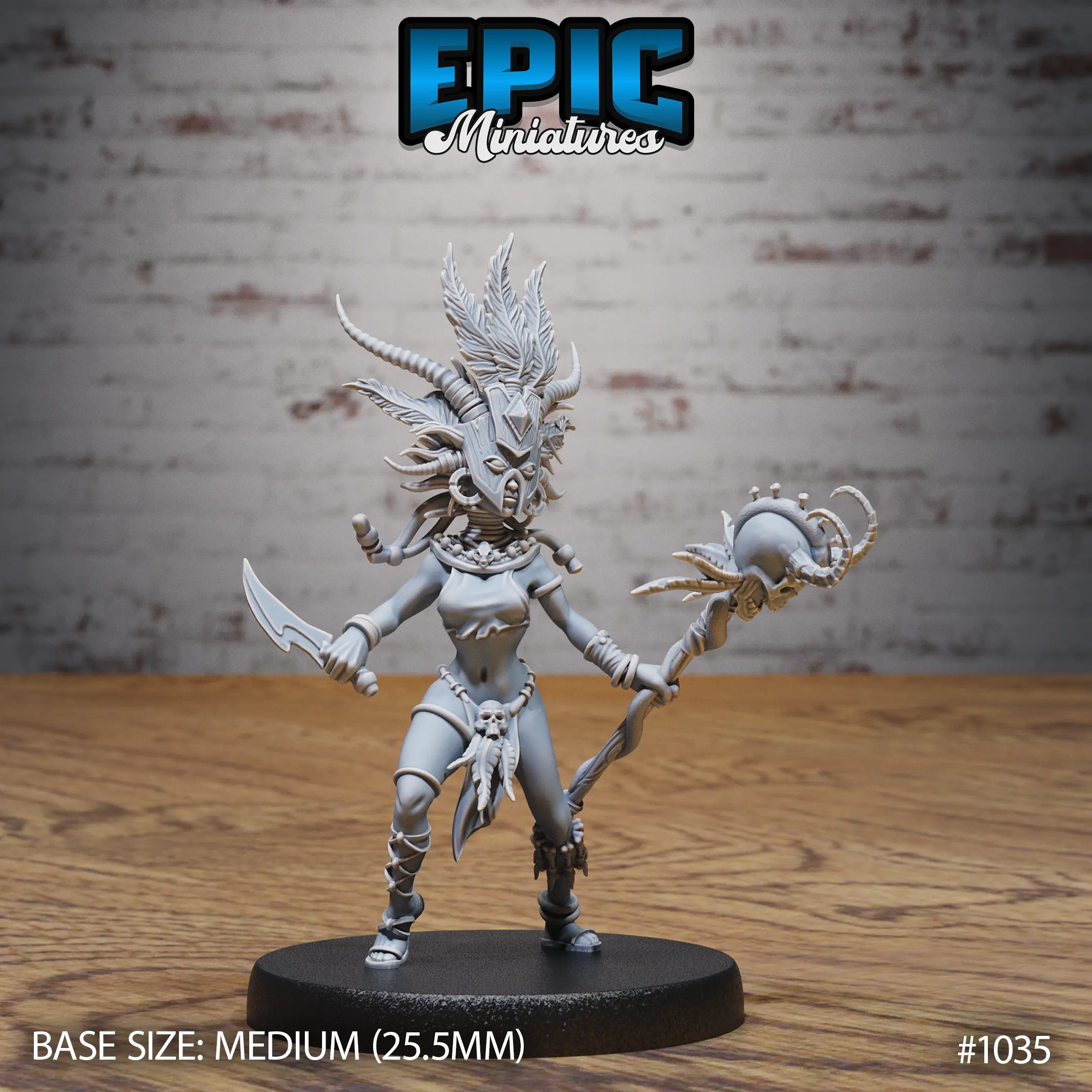 1035 Cannibal Tribe Witch Medium 1