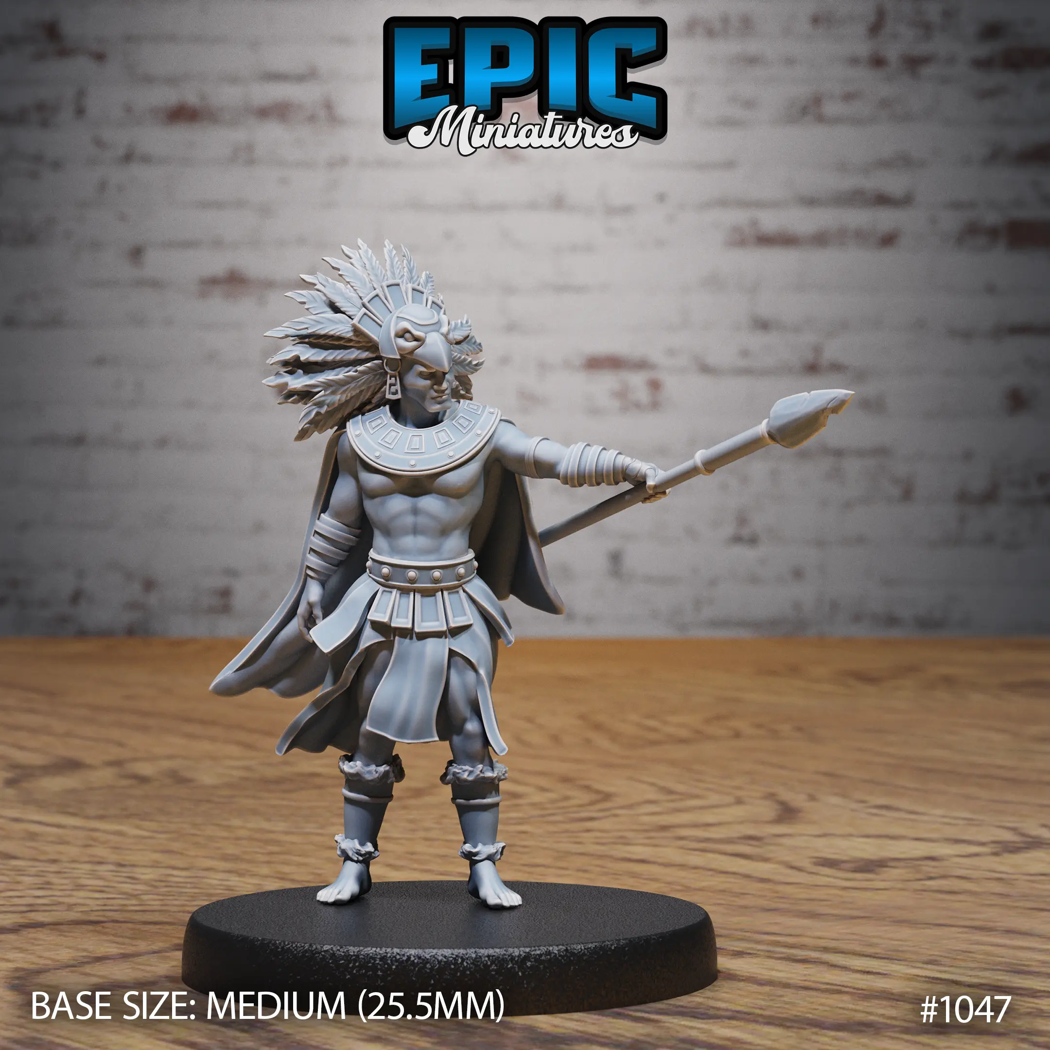 1047 Eagle Warrior Spear Medium 1