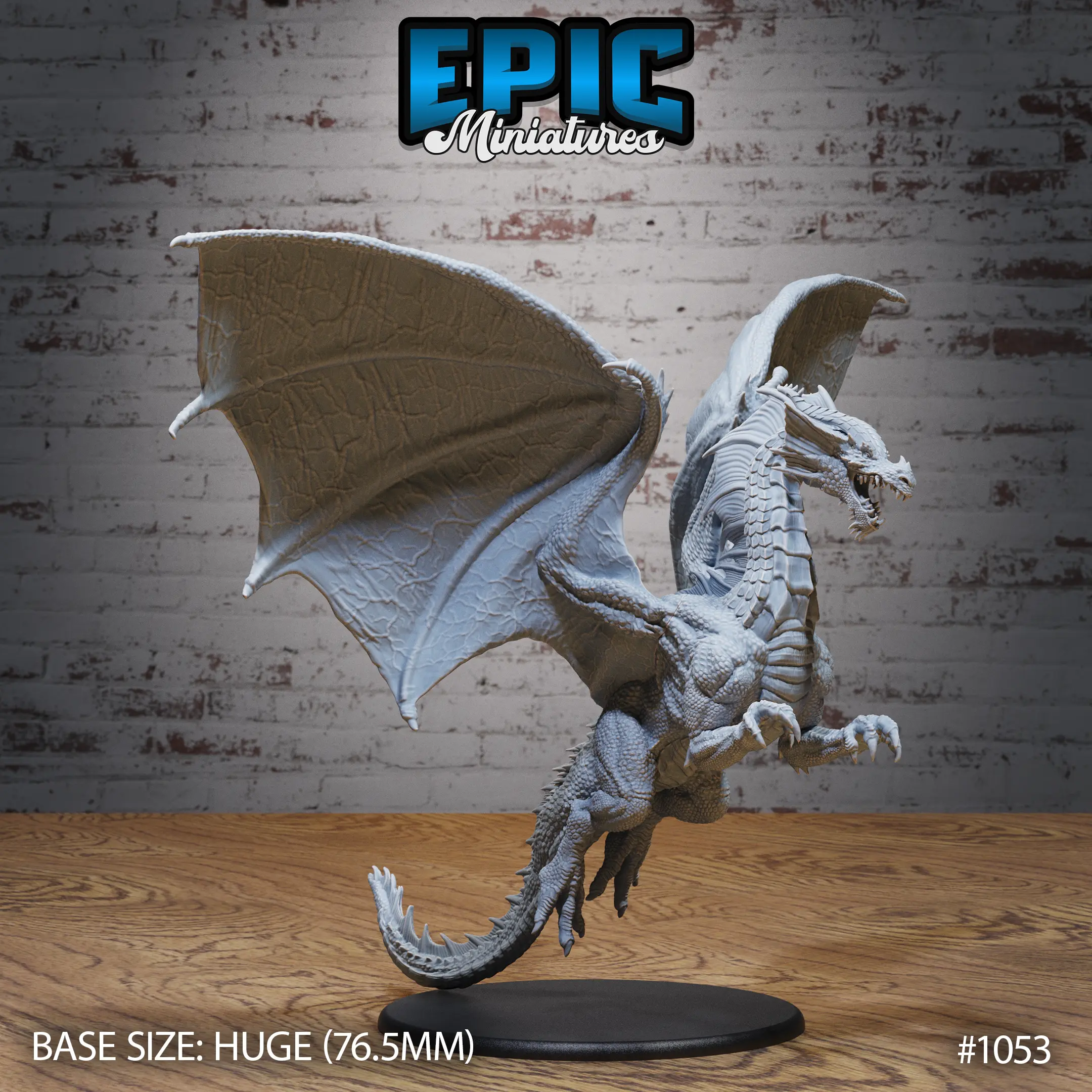 1053 Adult Red Dragon Huge 1