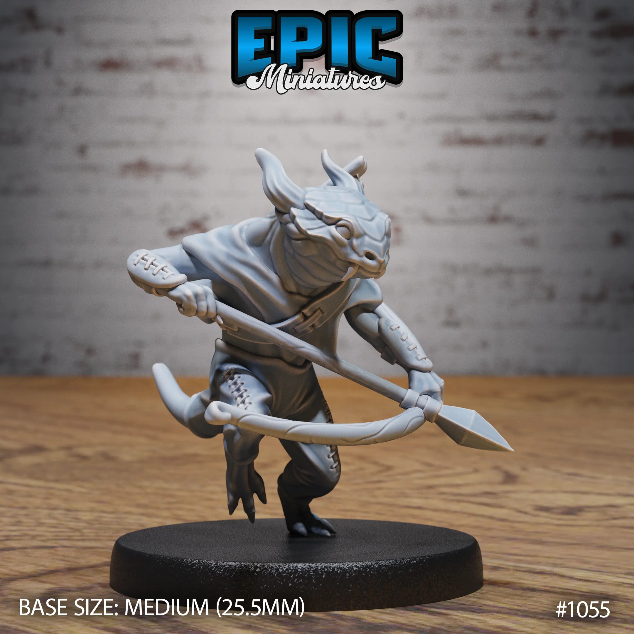 1055 Lizardfolk Archer Medium 1