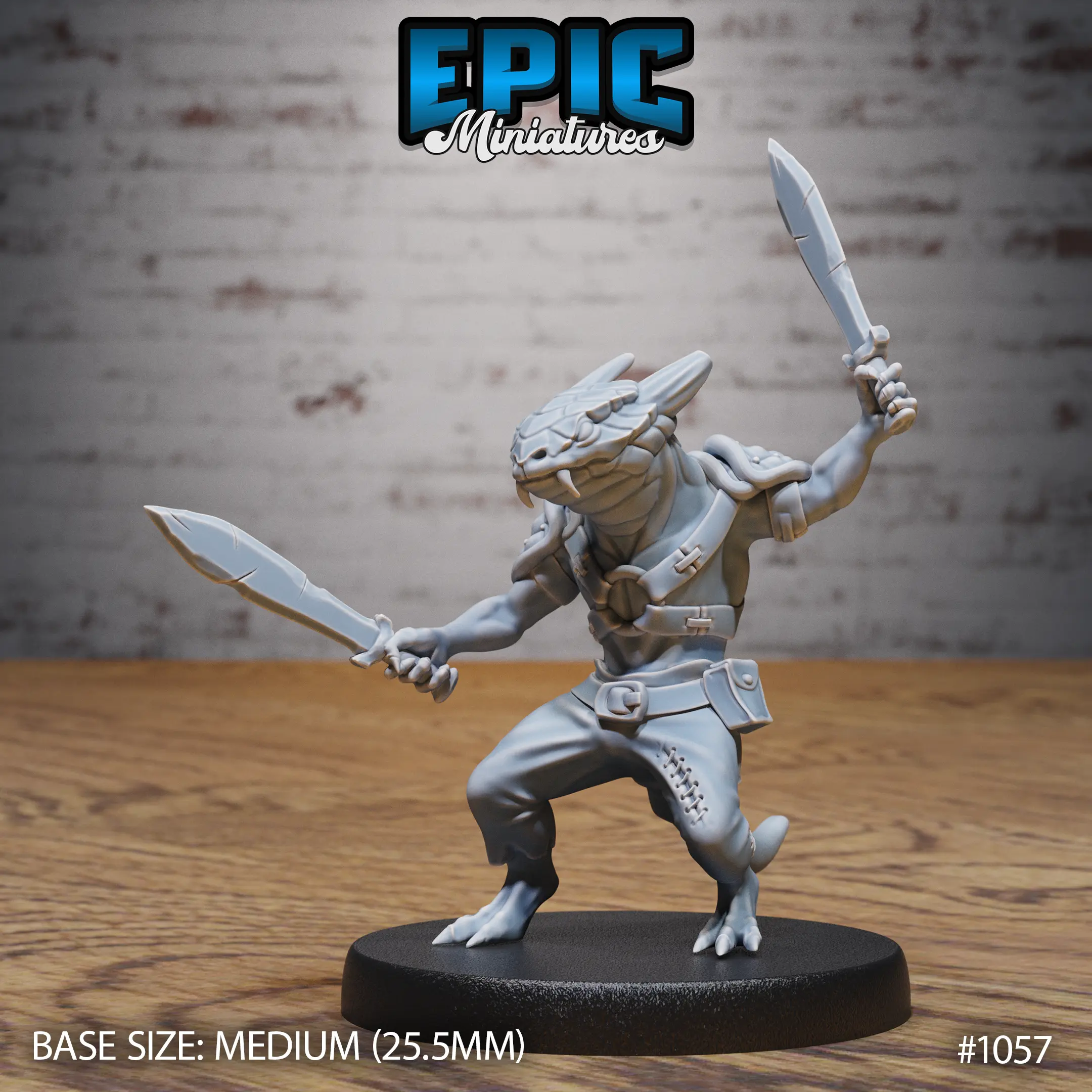 1057 Lizardfolk Swords Medium 1