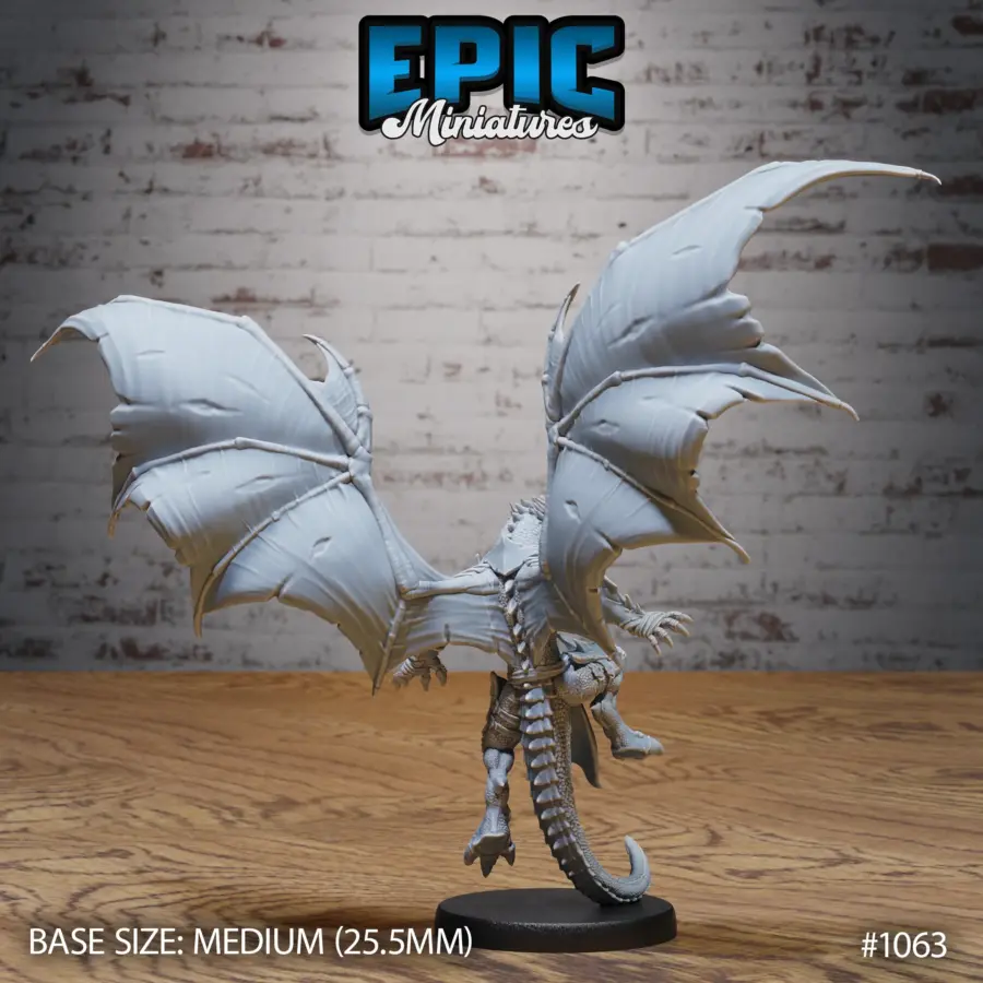 Flying Dragonborn (Medium) - Image 2