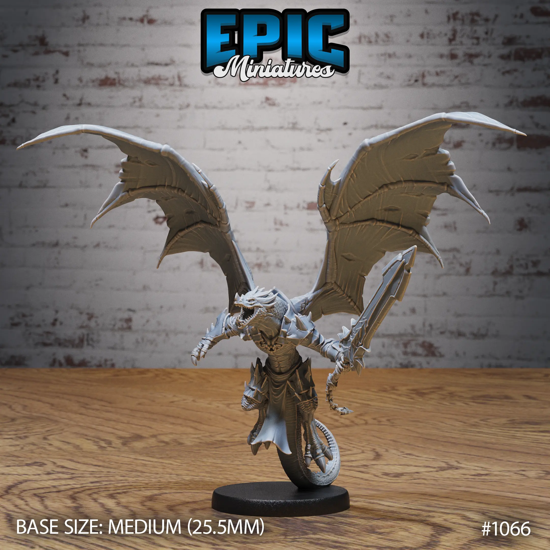 1066 Flying Dragonborn Sword Medium 1