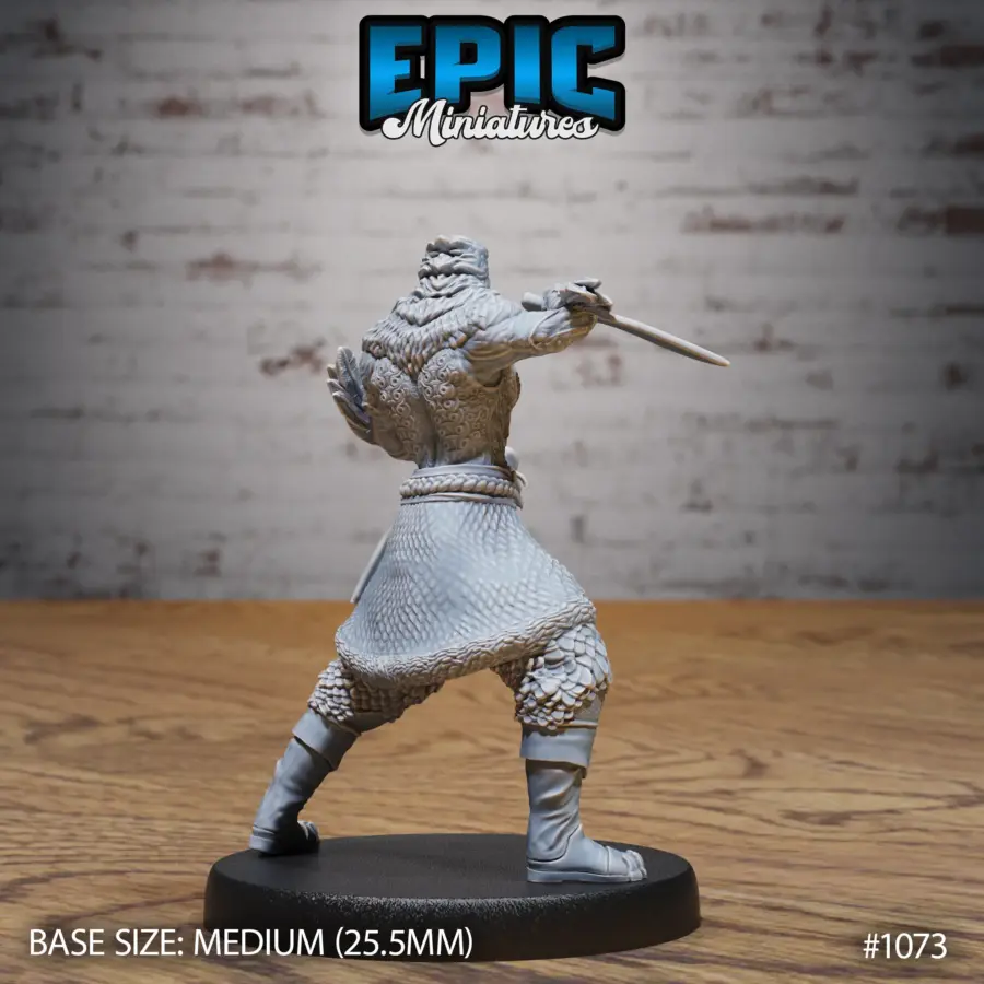Raven Tribe Hunter Attacking (Medium) - Image 2
