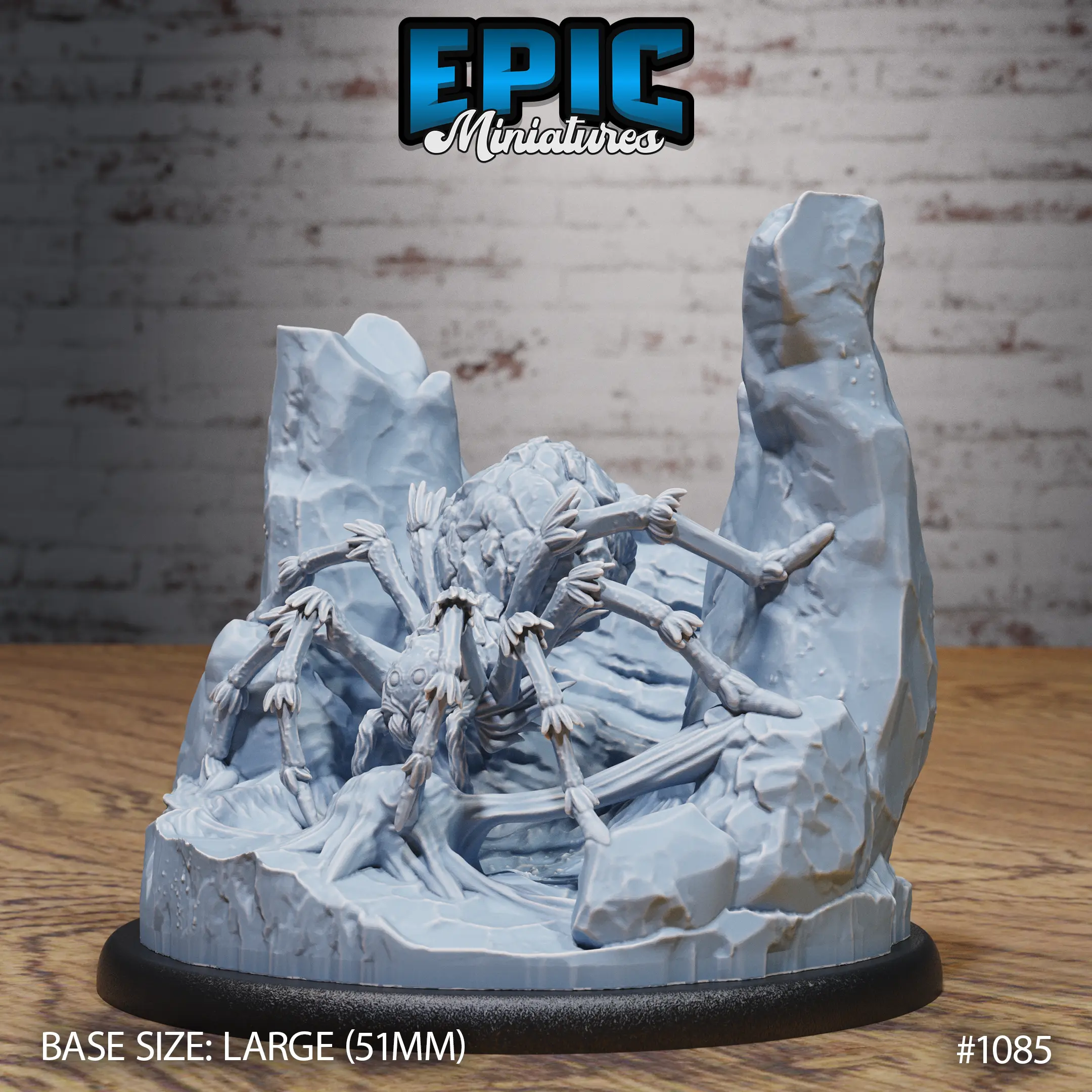 1085 Giant Rock Spider Pray Large 1