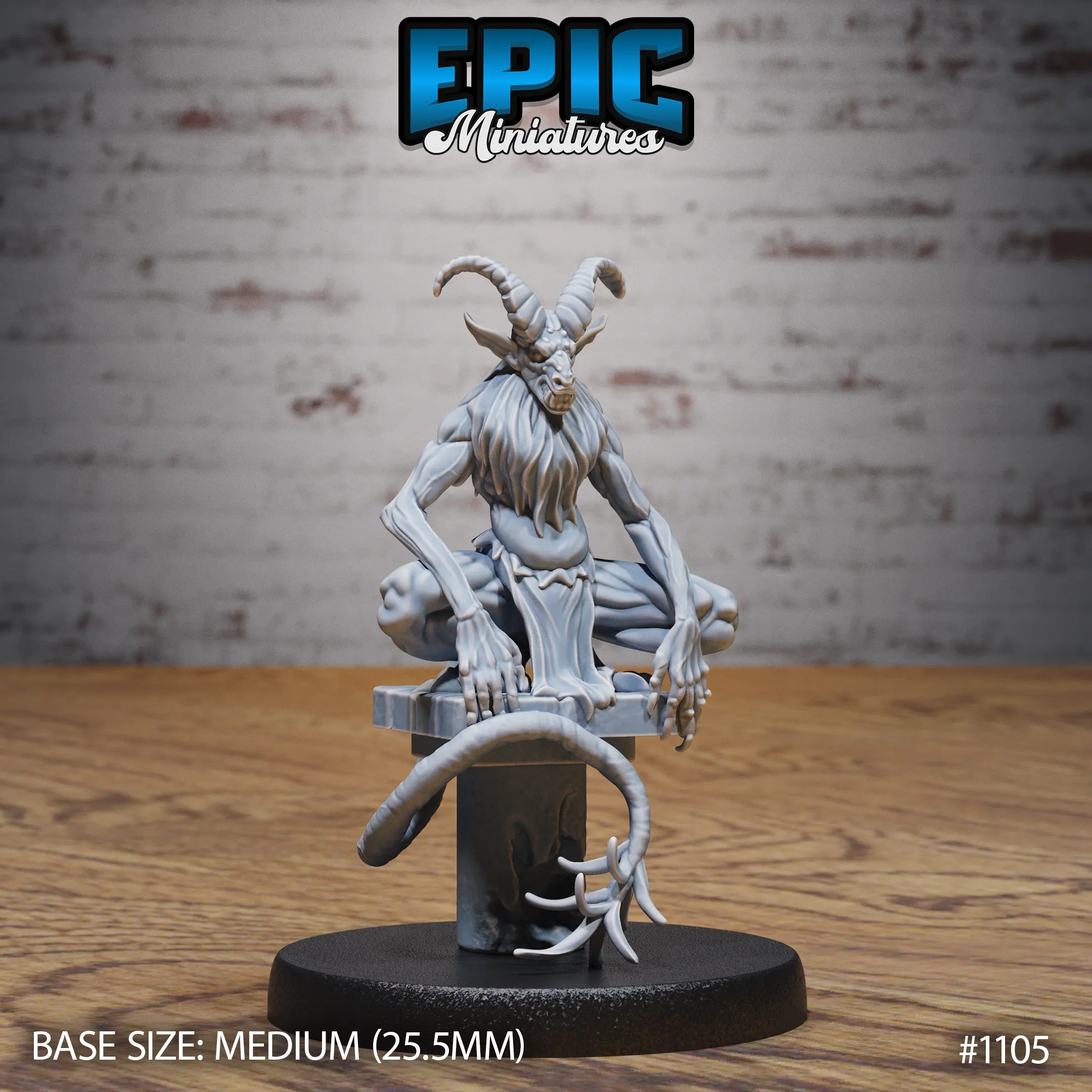 1105 Goat Demon Pillar Medium 1