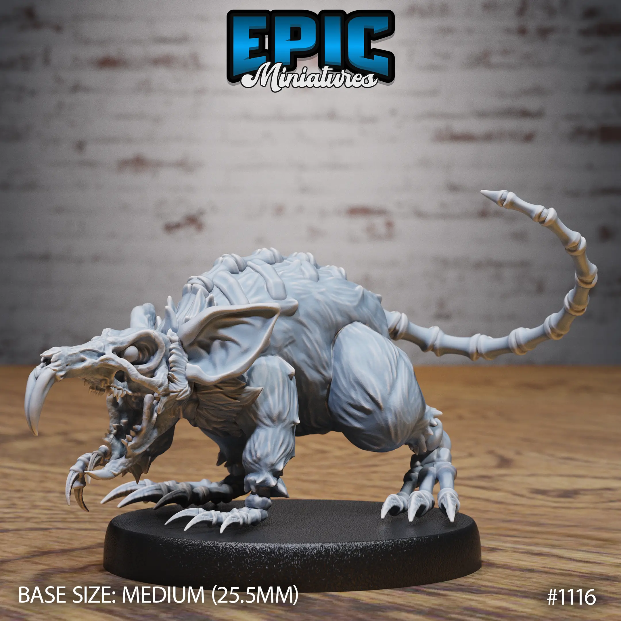 1116 Giant Rat Revenant Walking Medium 1