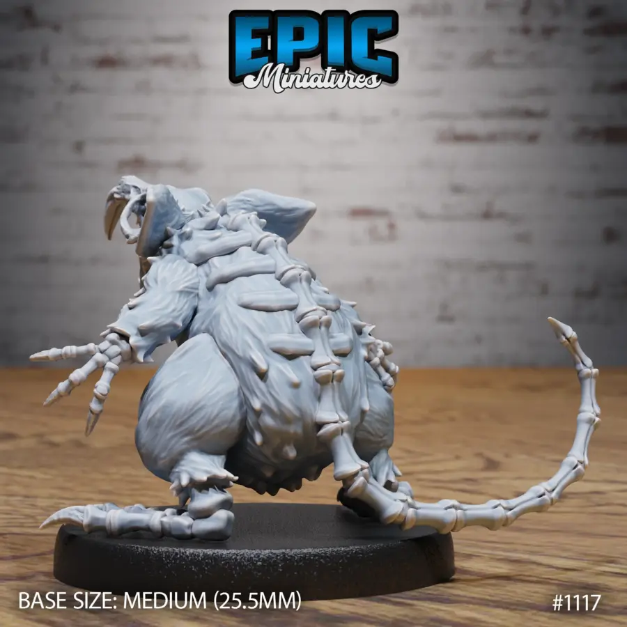 Giant Rat Revenant Screaming (Medium) - Image 2