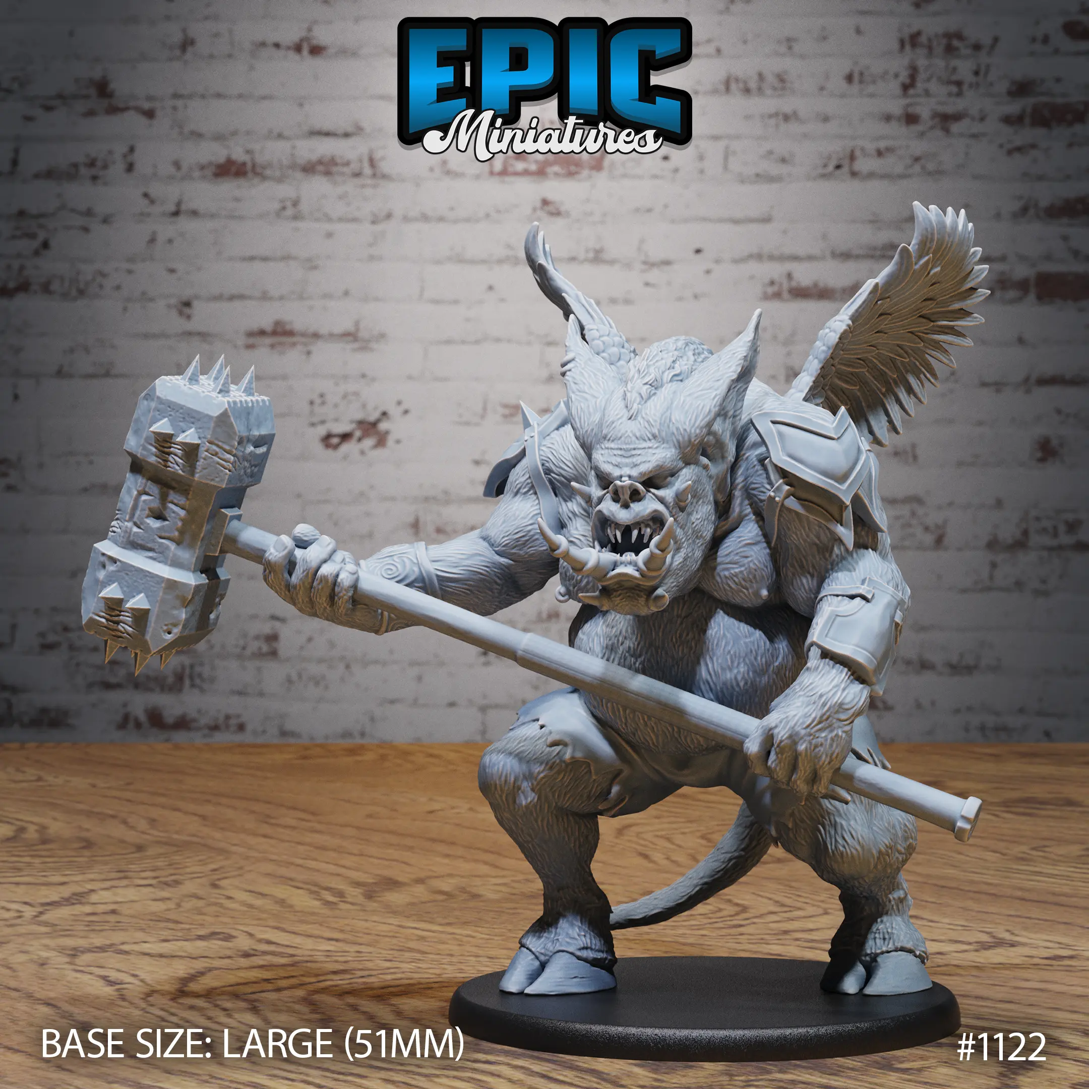 1122 Pig Demon Hammer Large 1