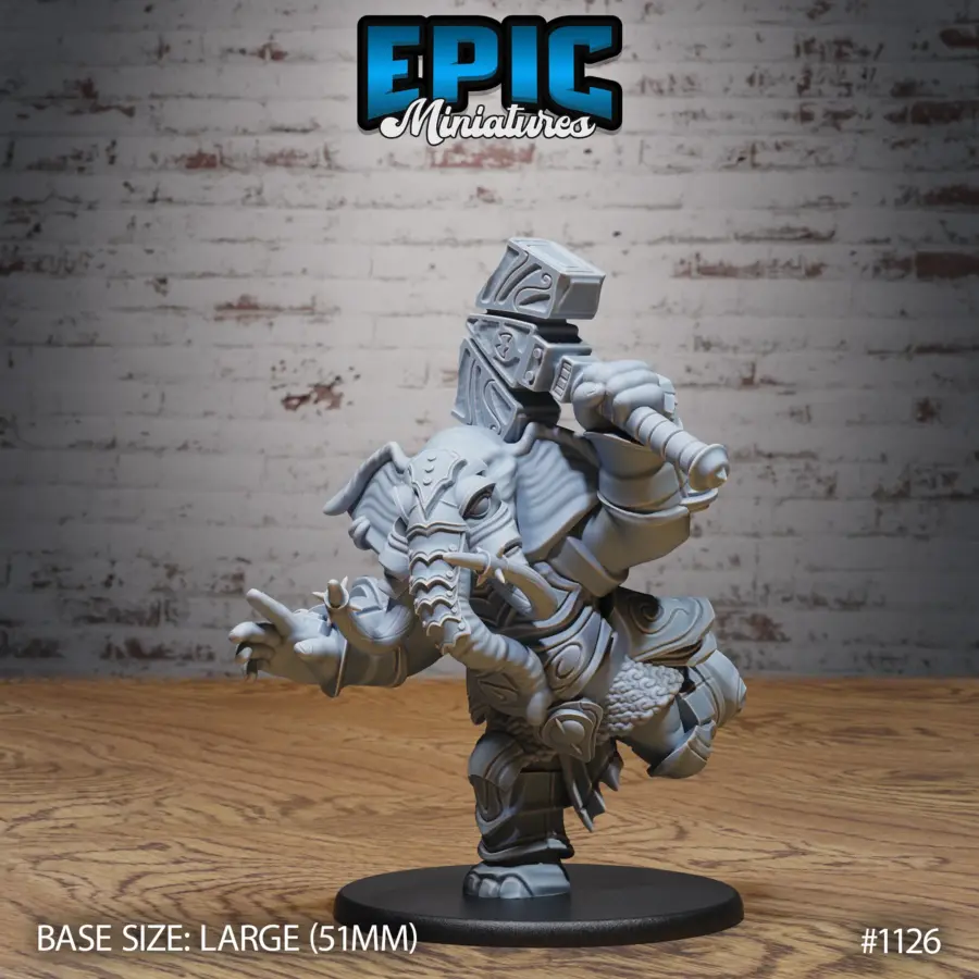 Elephant Folk Paladin Hammer (Large)