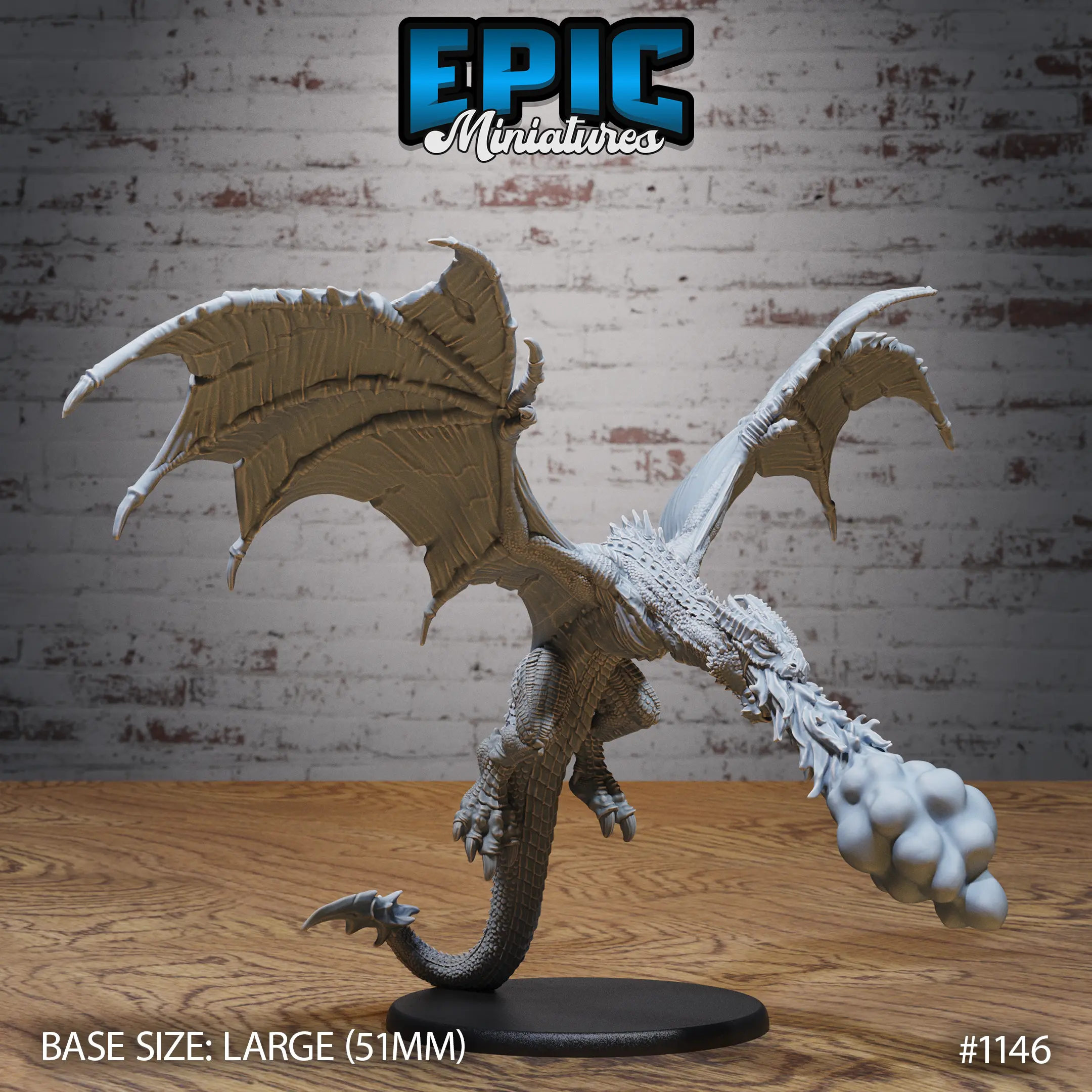 1146 Draconic Wyvern Fire Breath Large 1