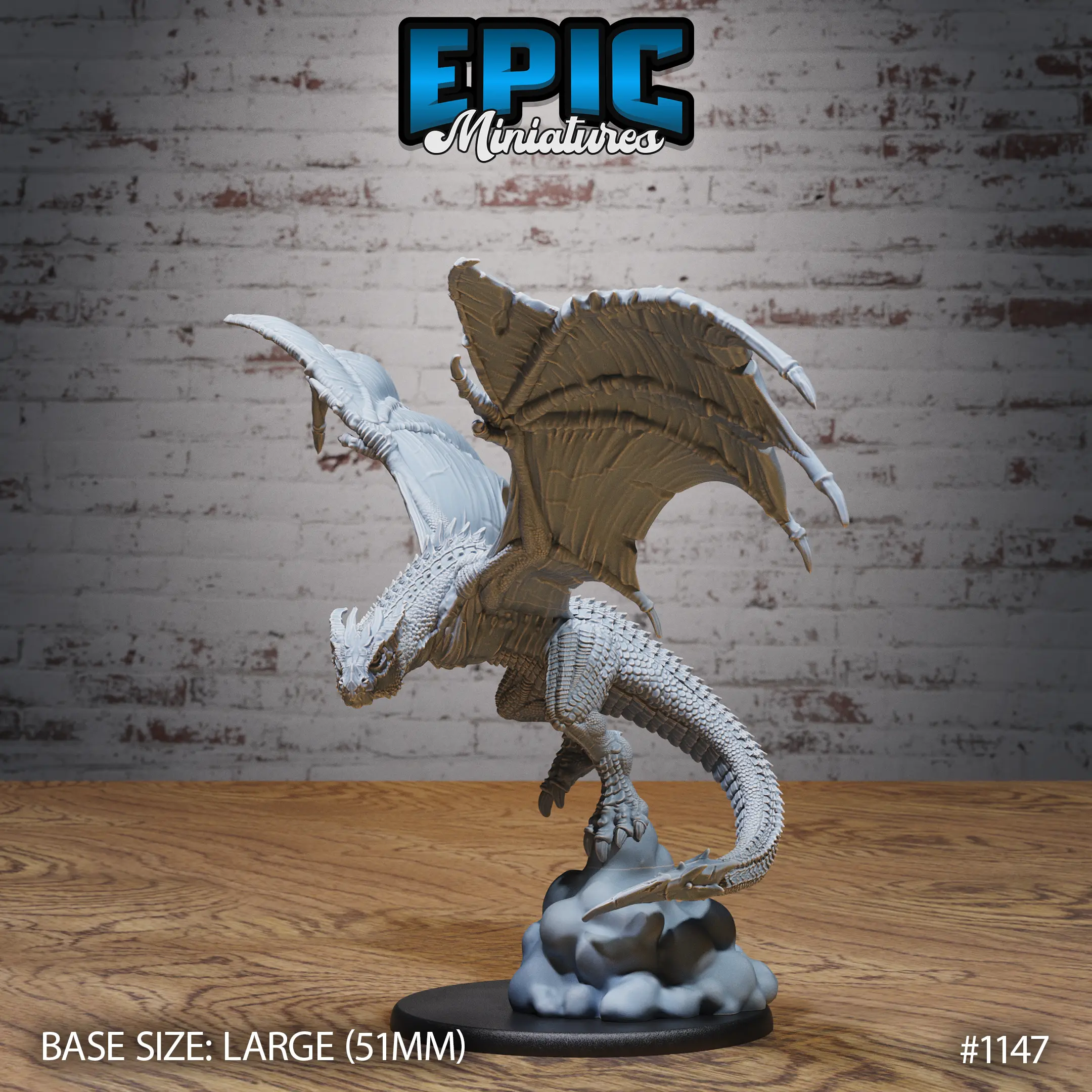 1147 Draconic Wyvern Flying Large 1