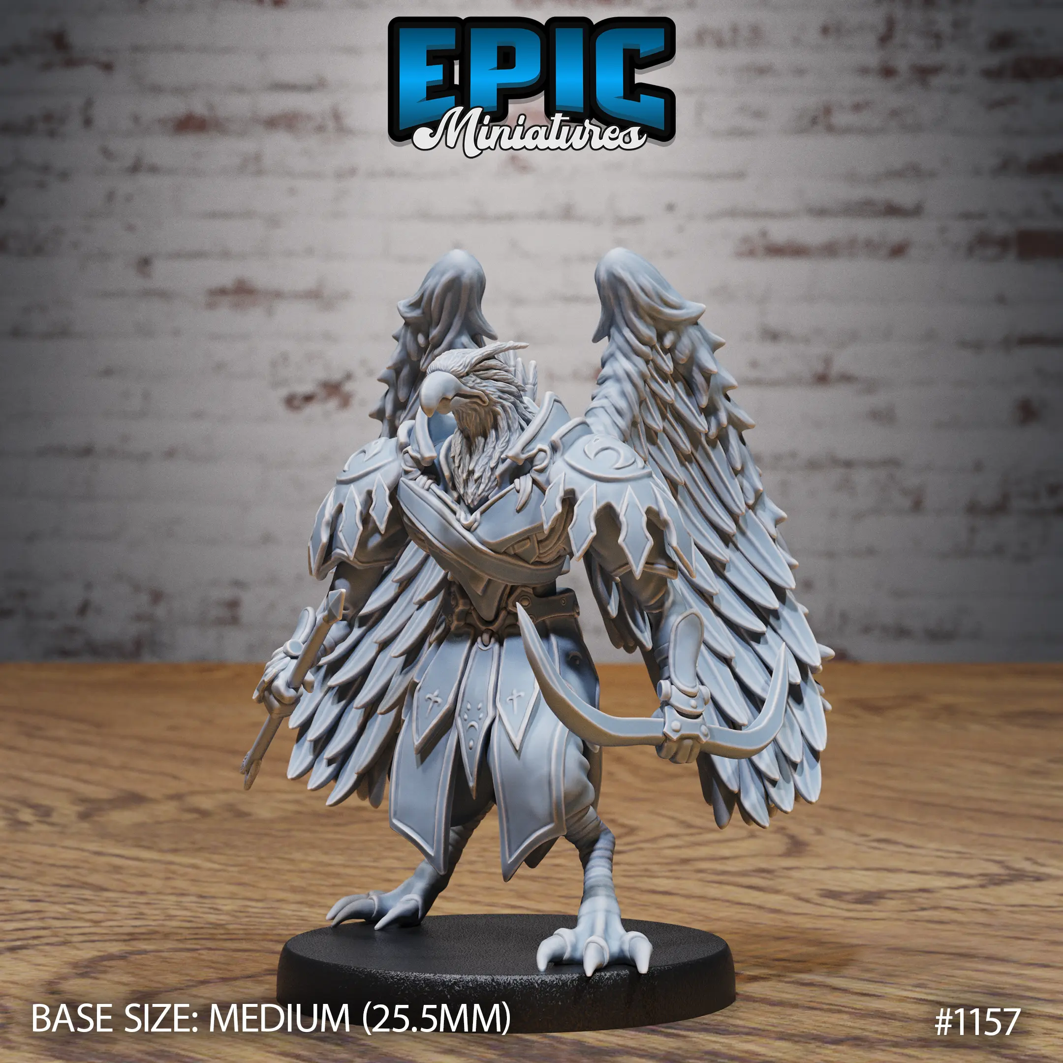 1157 Bird Folk Eagle Archer Medium 1