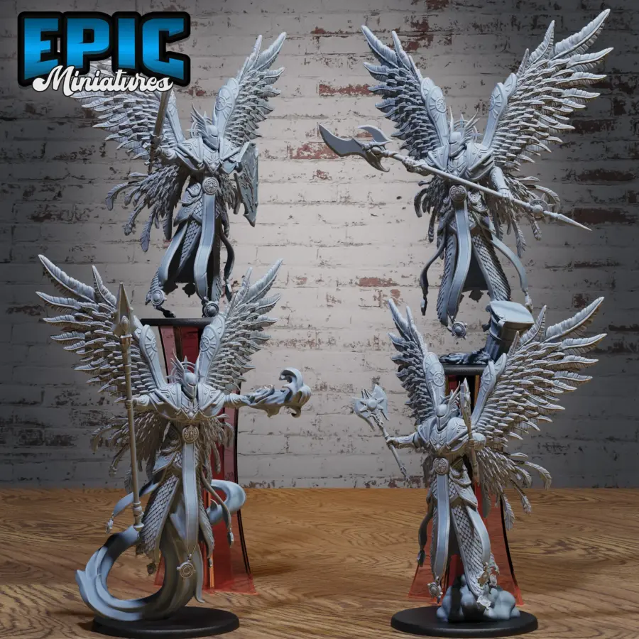 Archangel Sword & Shield / Archangel Magic / Archangel Halberd / Archangel Axe Set