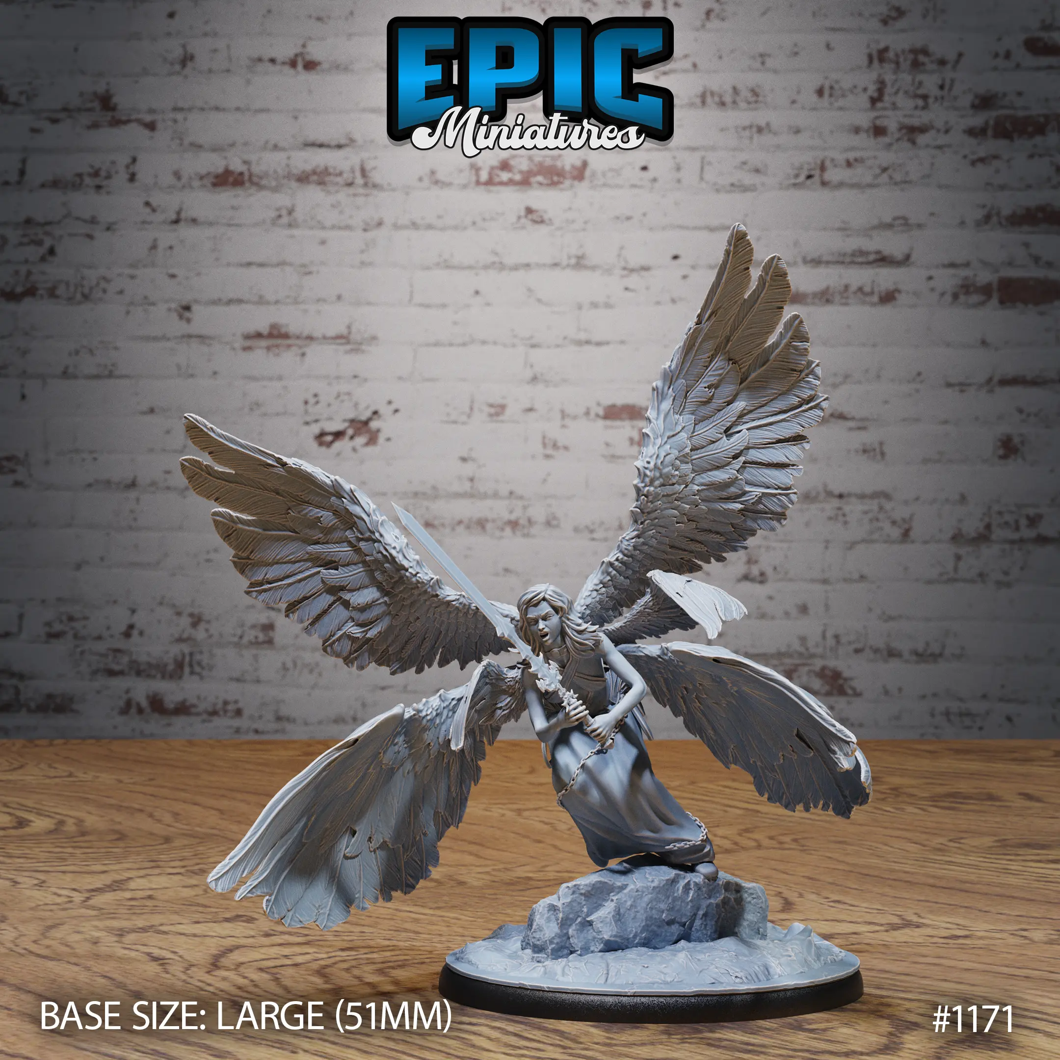 1171 Seraphim Angel Attacking Large 1
