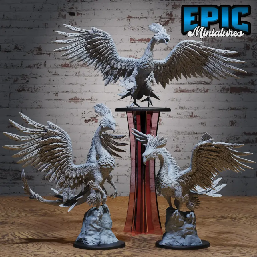 Peacock Griffin Set