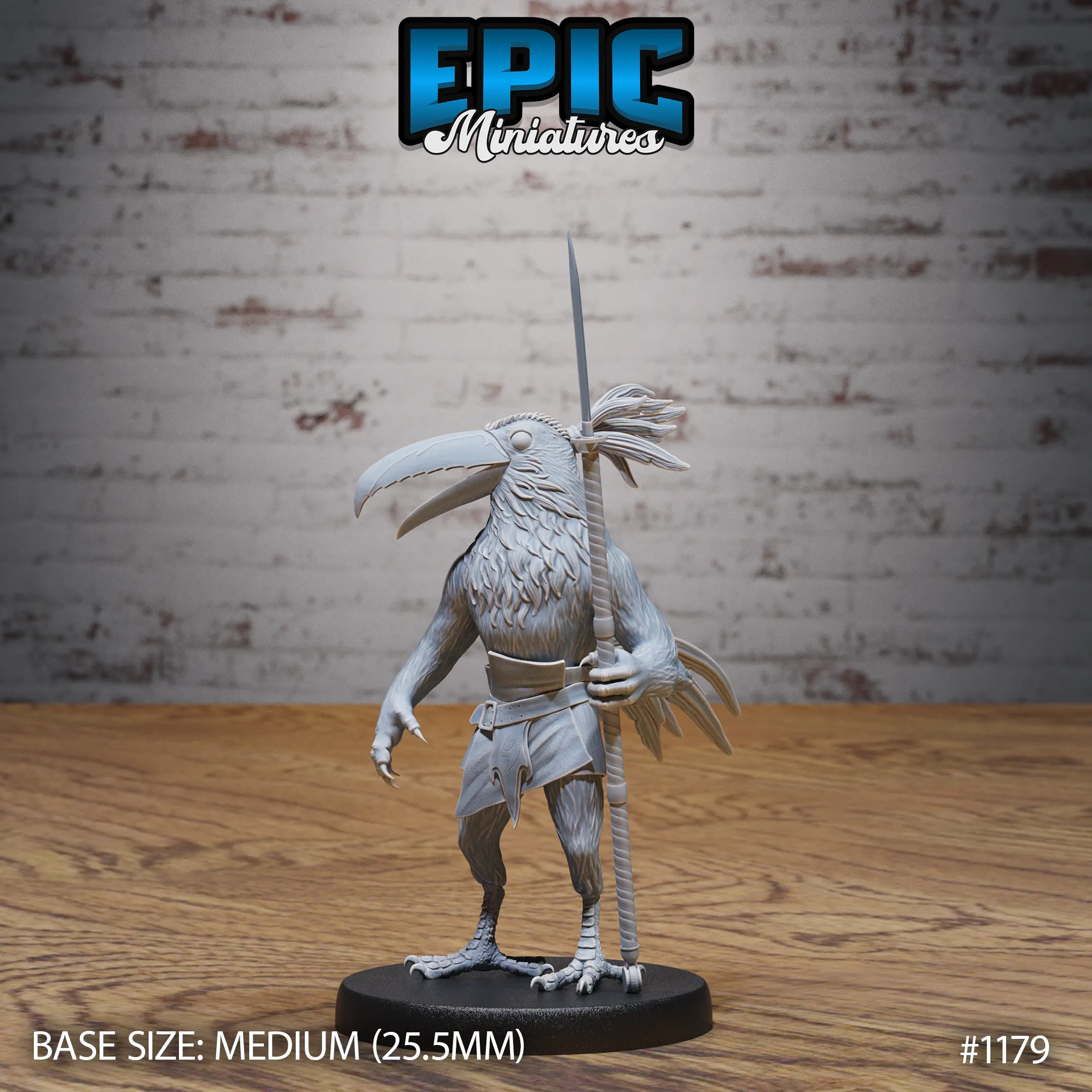 1179 Bird Folk Toucan Warrior Medium 1