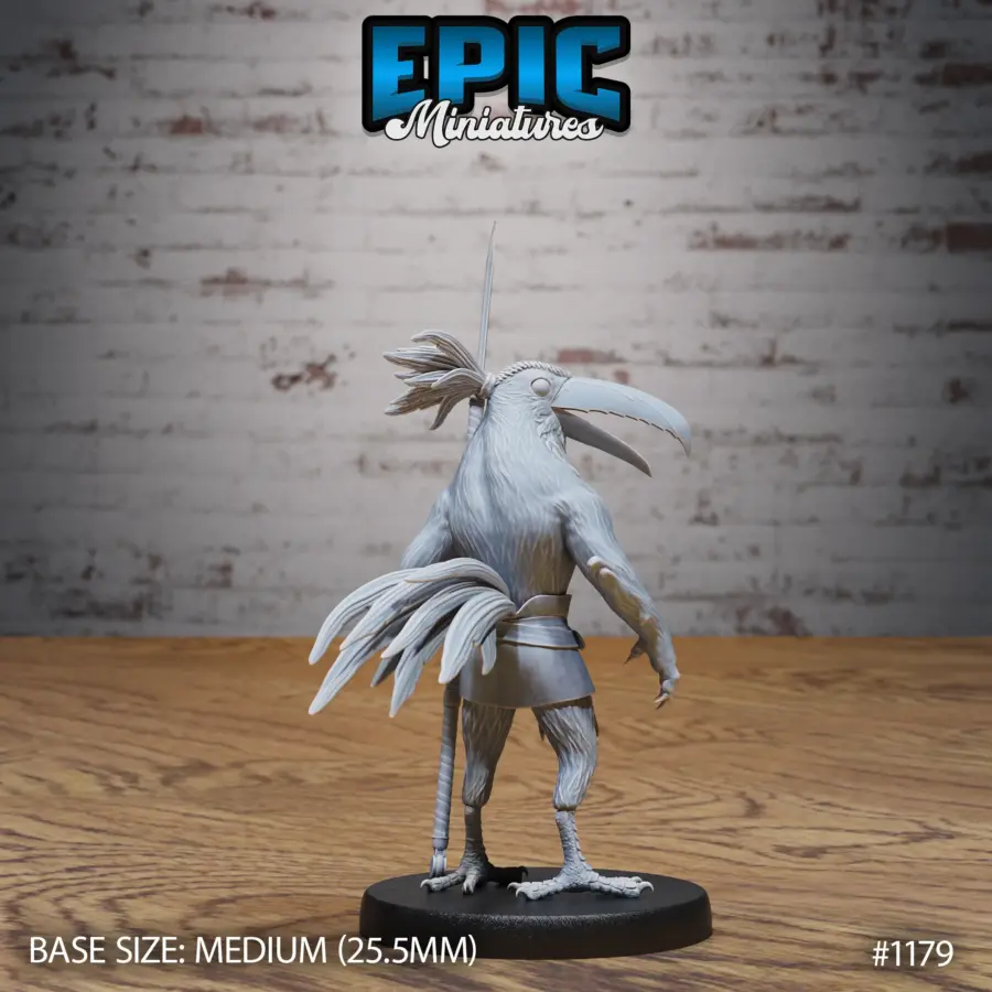 Bird Folk Toucan Warrior (Medium) - Image 2