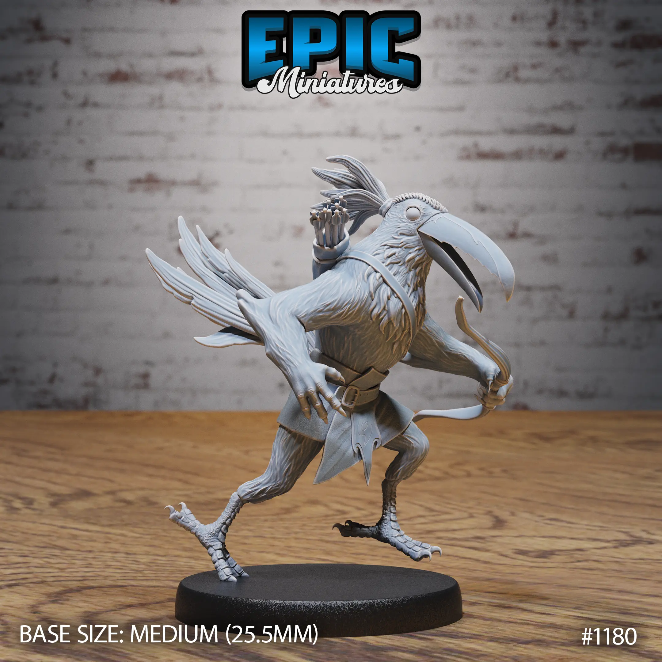 1180 Bird Folk Toucan Archer Medium 1