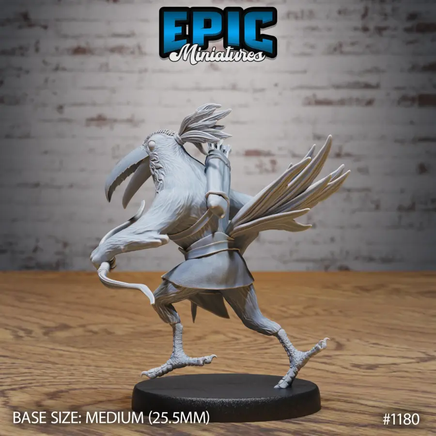 Bird Folk Toucan Archer (Medium) - Image 2