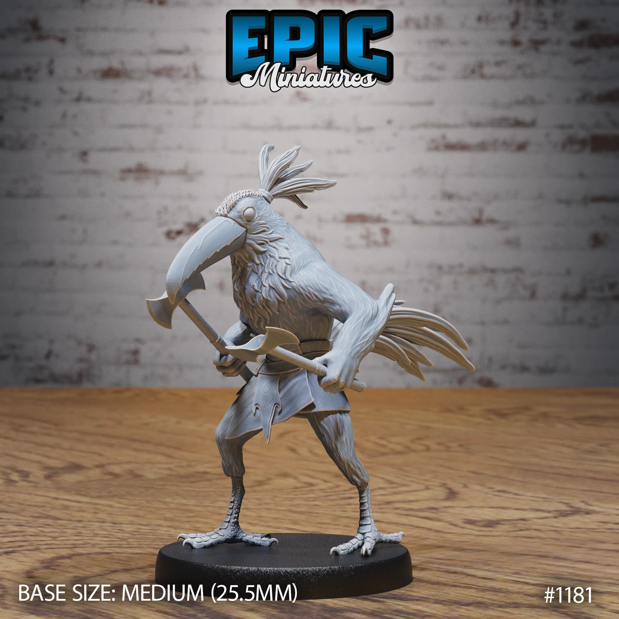 1181 Bird Folk Toucan Berserker Medium 1