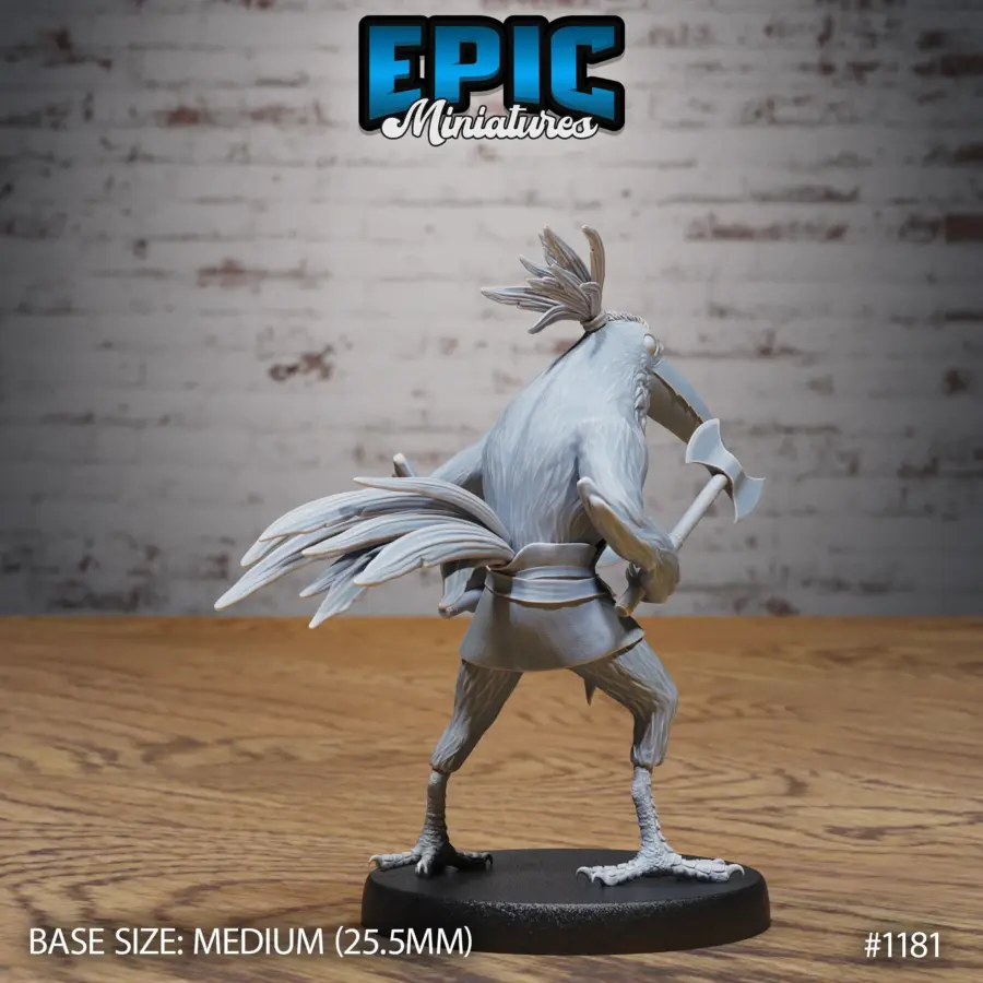 Bird Folk Toucan Berserker (Medium) - Image 2