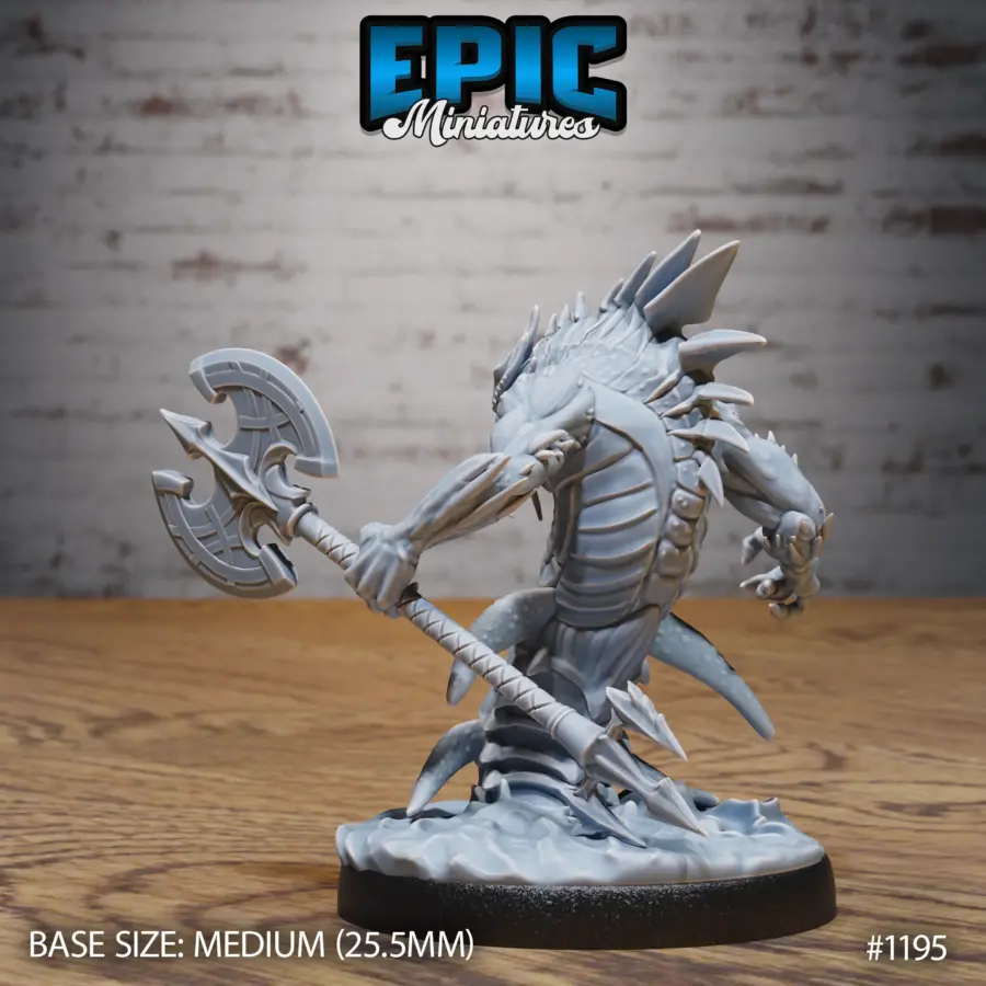 Ocean Naga Axe (Medium) - Image 2