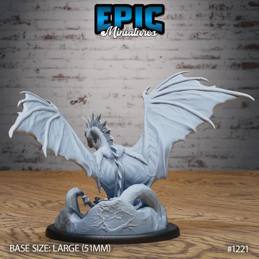 Winged Sea Serpent Attacking (Large) - Image 2