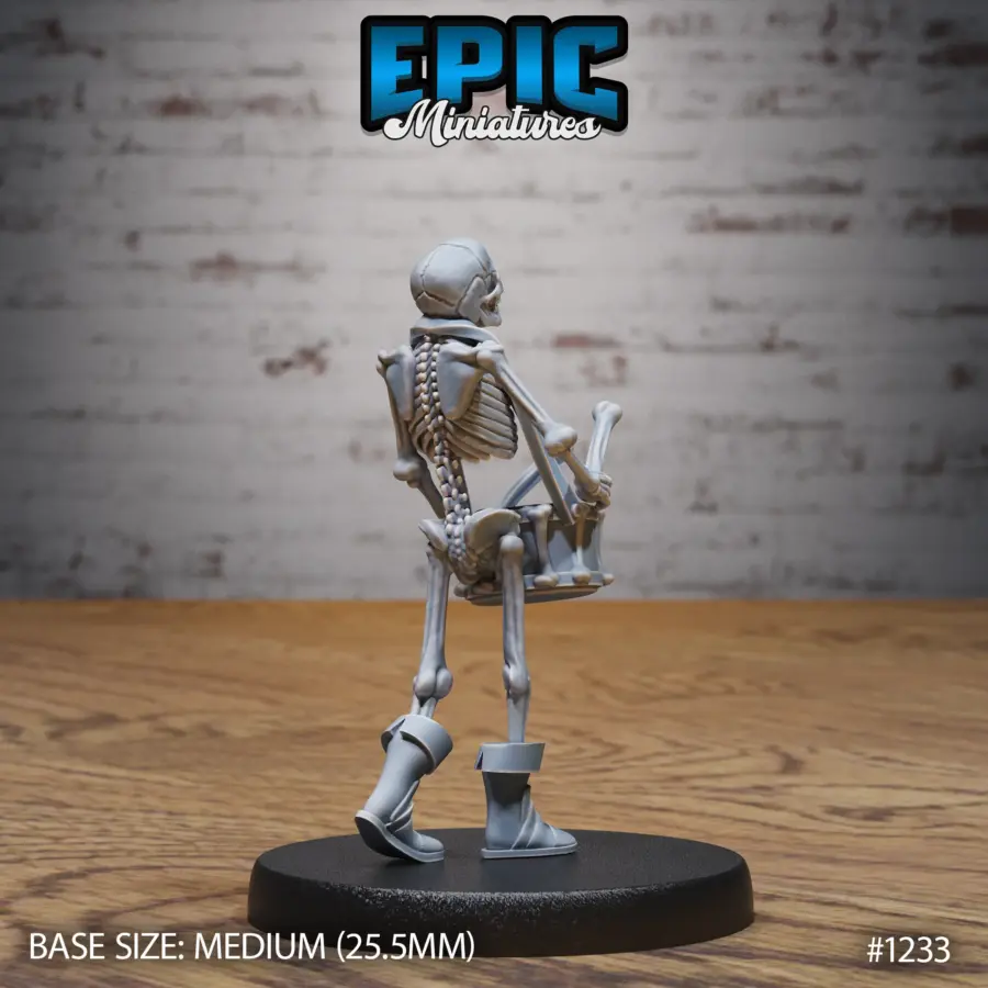 Skeleton Musician Drums (Medium) - Image 2