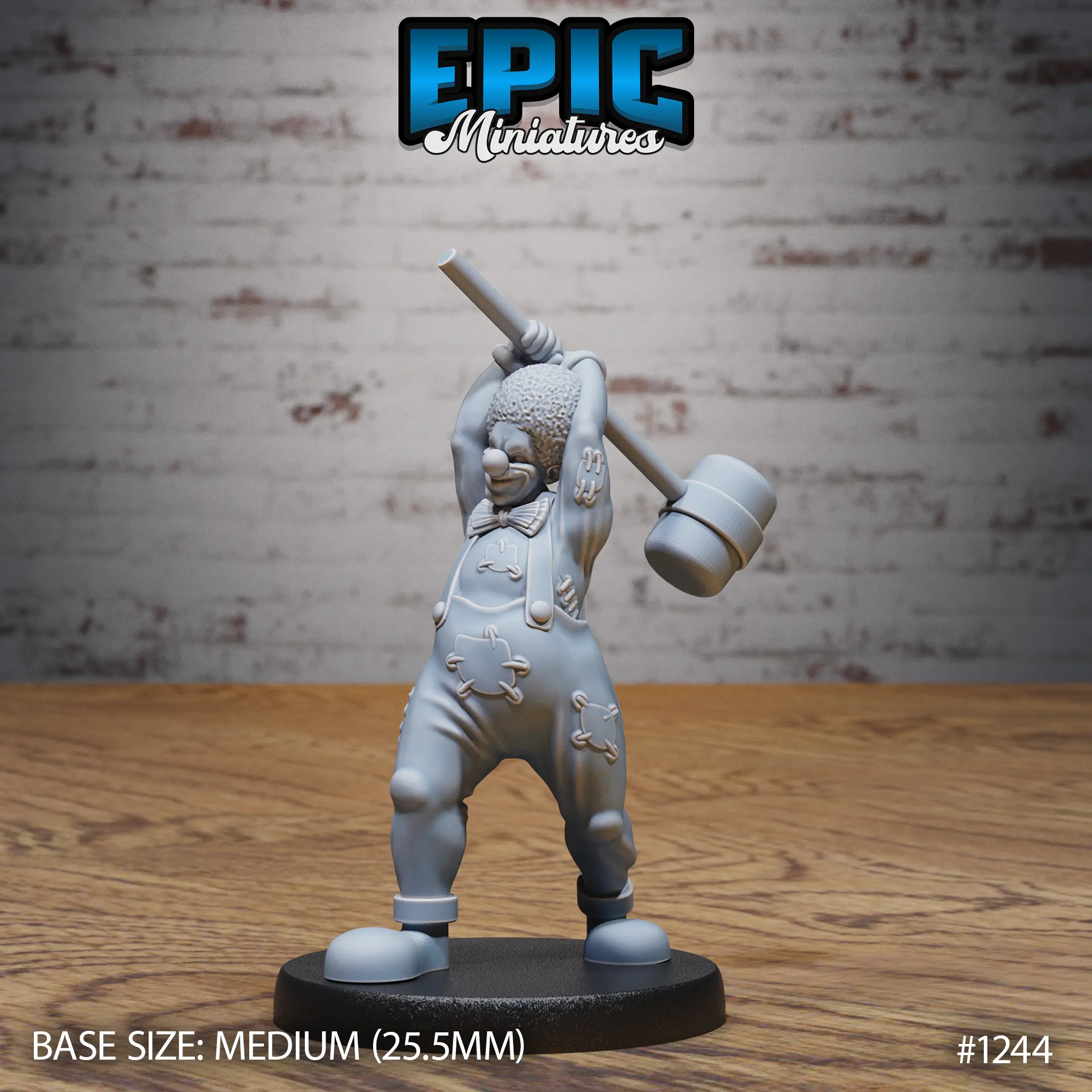 1244 Horror Clown Hammer Medium 1