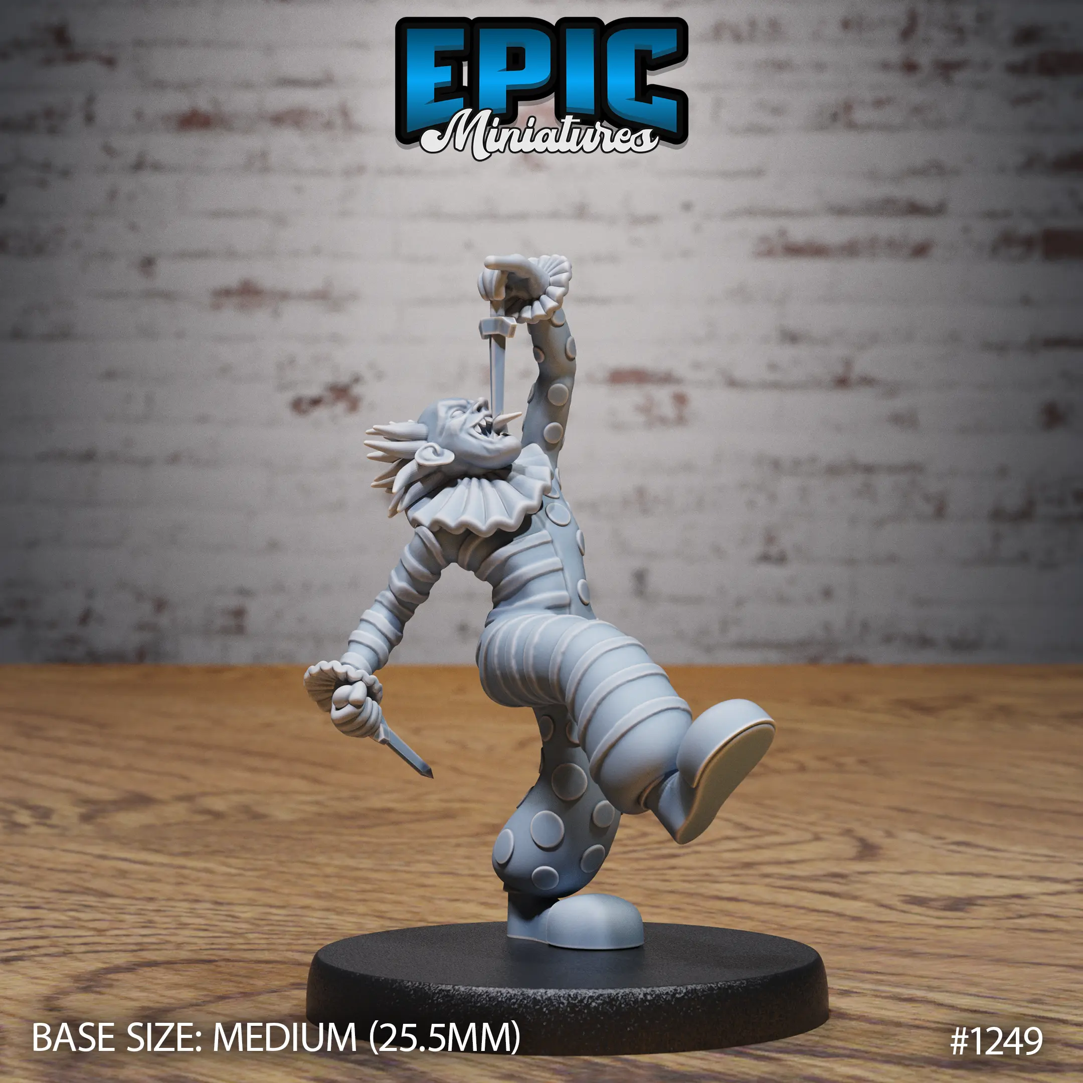 1249 Horror Clown Sword Swallower Medium 1