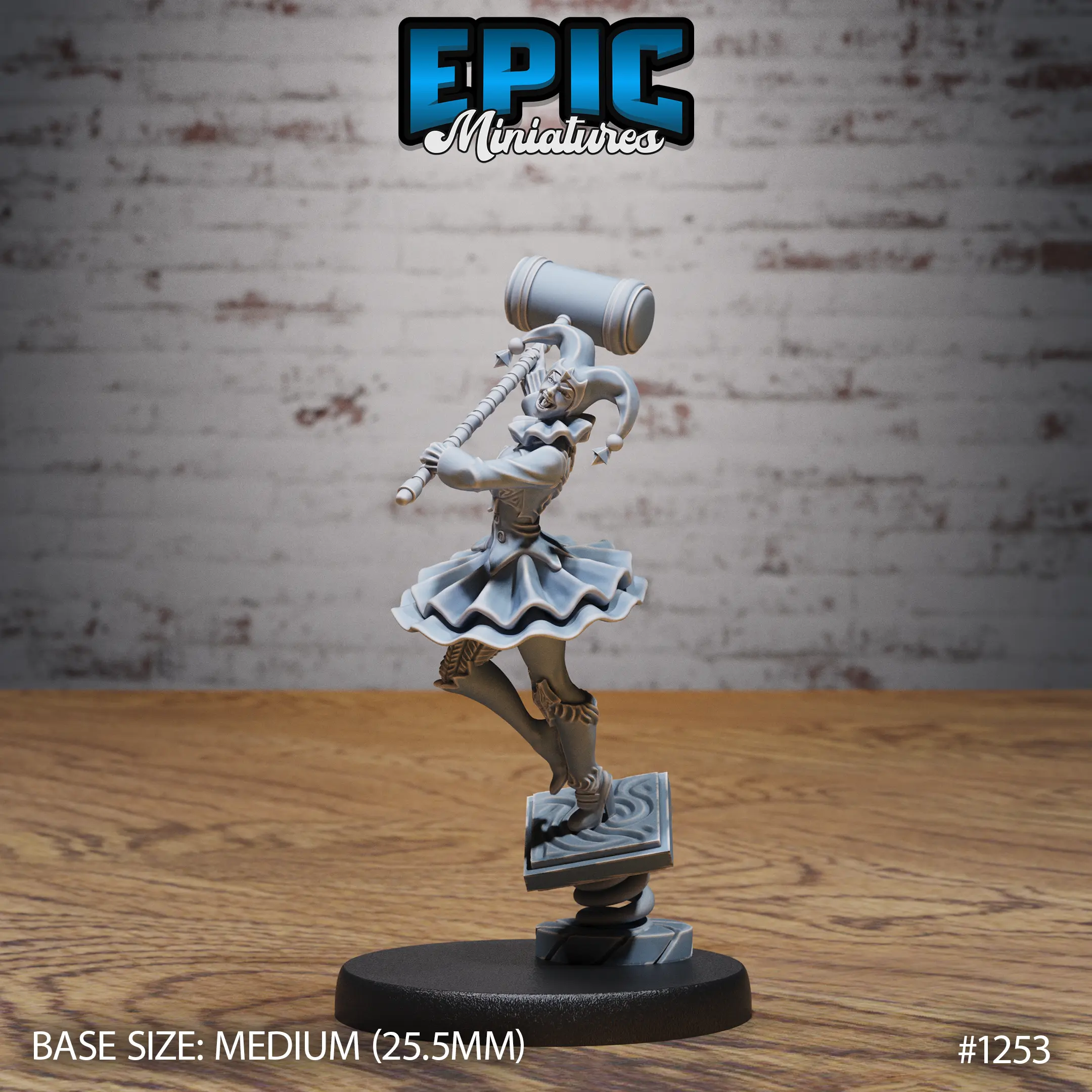 1253 Harlequin Mad Girl Hammer Medium 1
