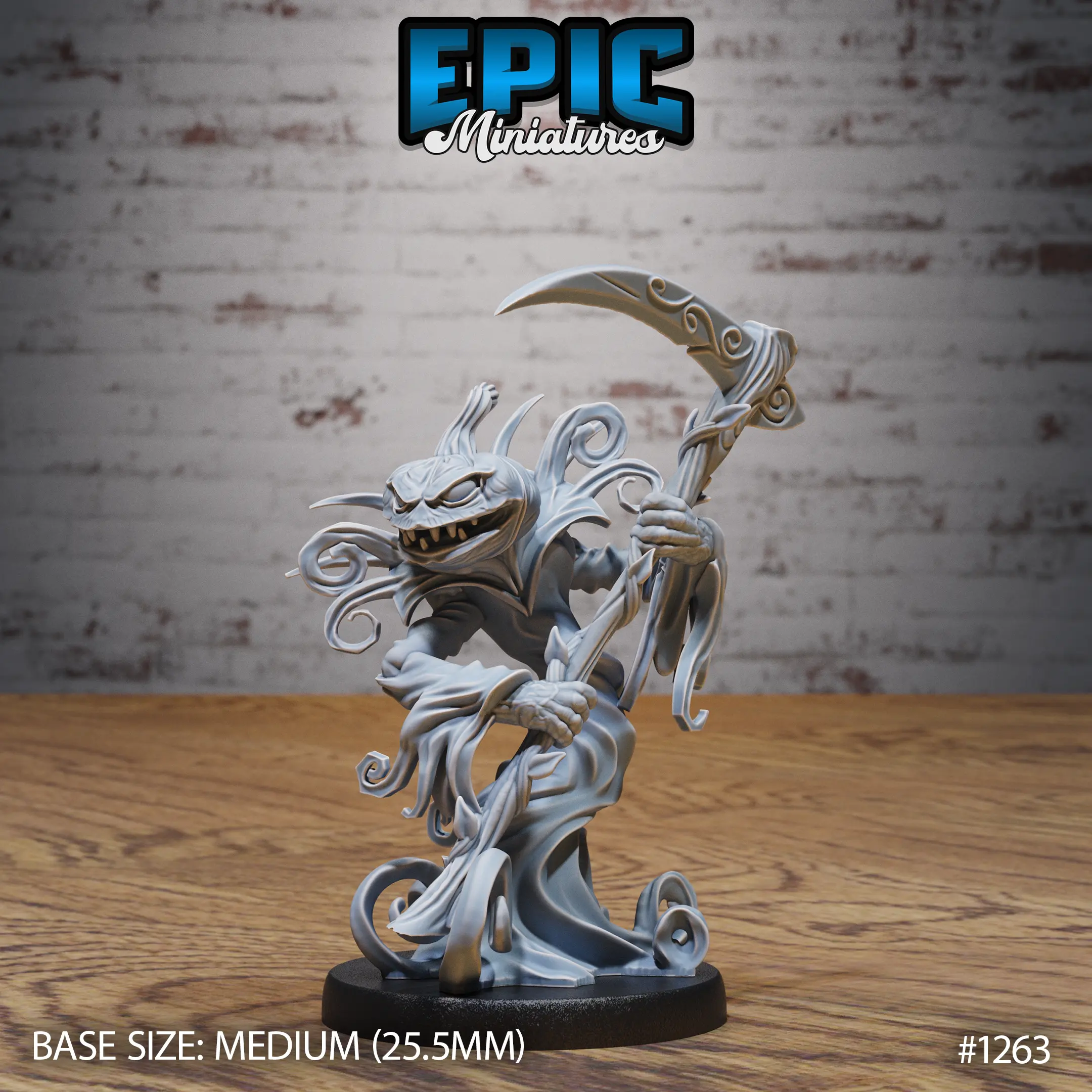 1263 Pumpkin Reaper Scythe Medium 1