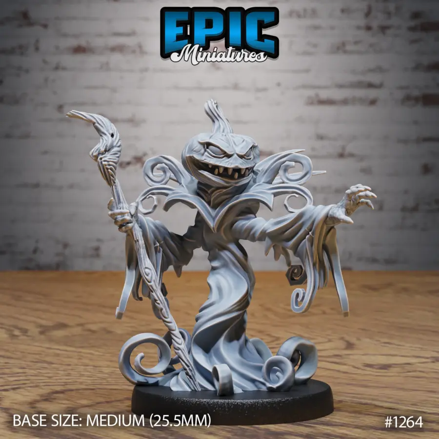 Pumpkin Reaper Reaching (Medium)
