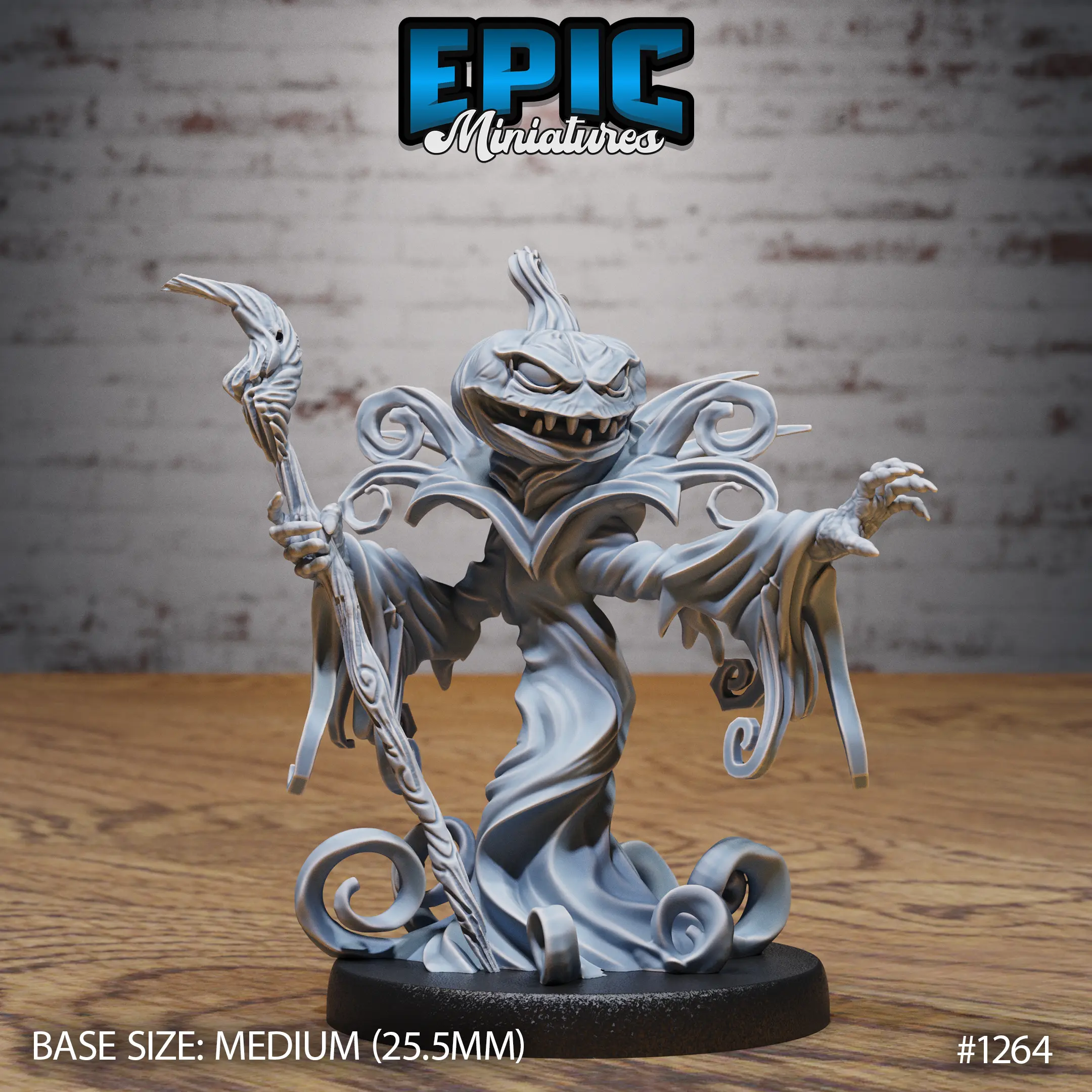 1264 Pumpkin Reaper Reaching Medium 1