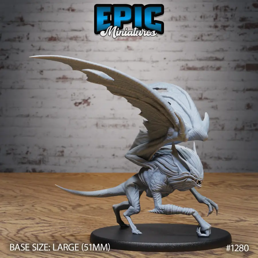 Terror Bat Attacking (Large)