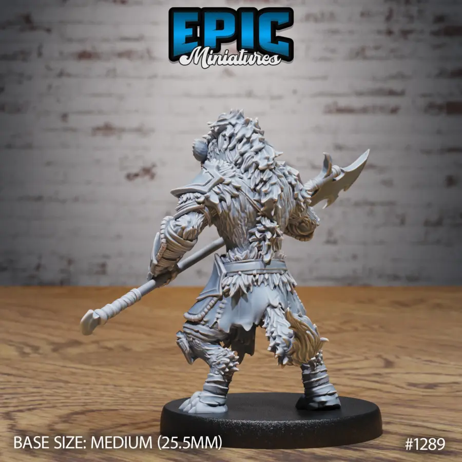 Gnoll Tribe Halberd (Medium) - Image 2