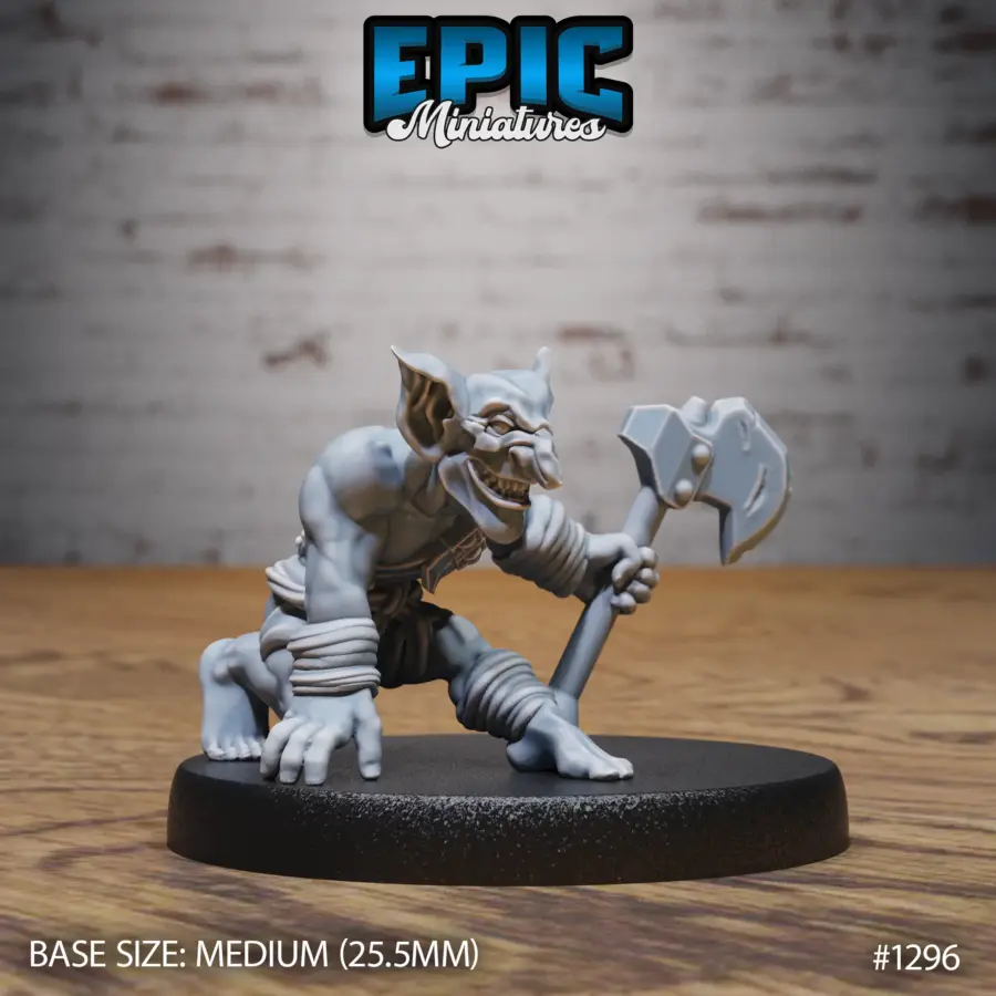 Wicked Goblin Tribe Axe (Medium)