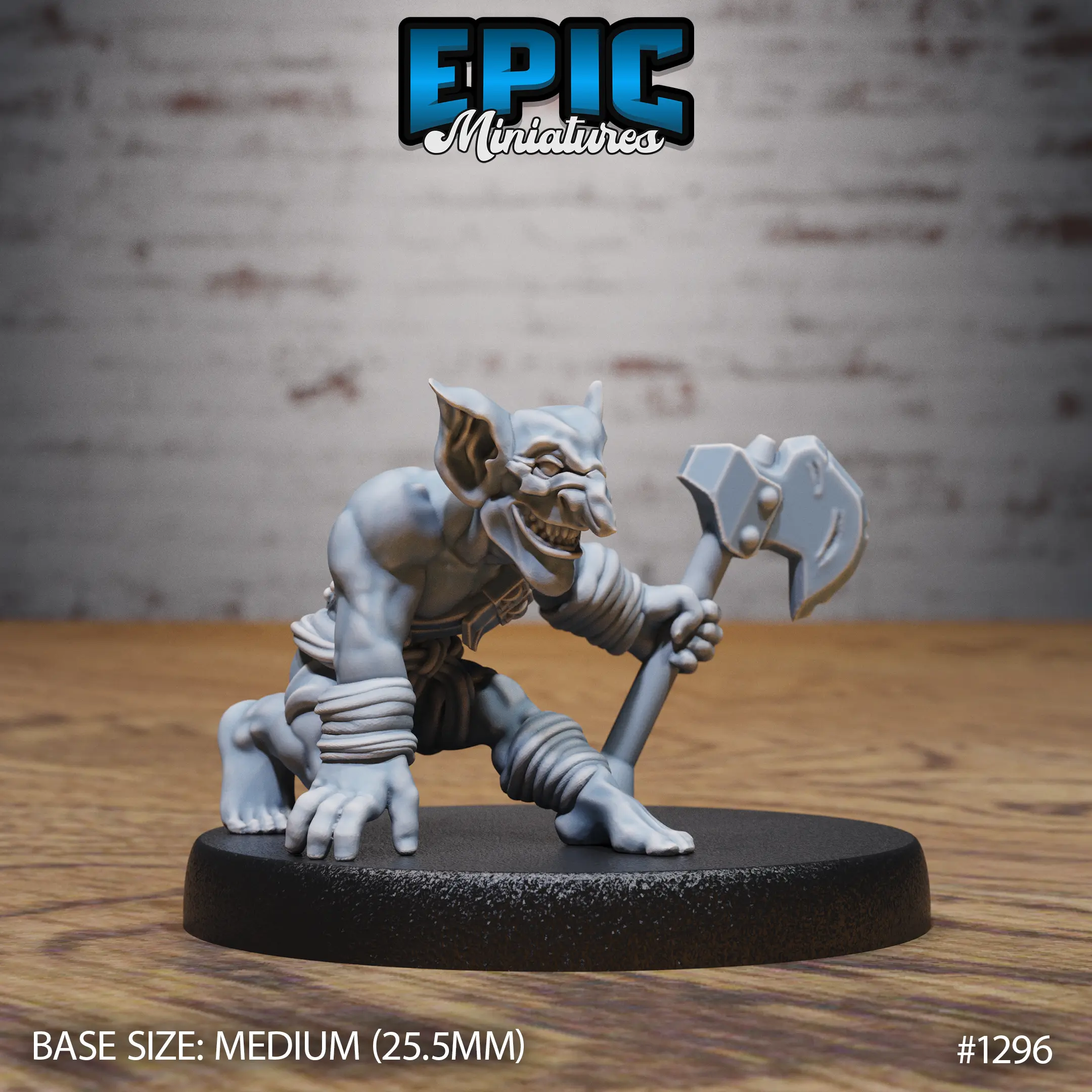 1296 Wicked Goblin Tribe Axe Medium 1