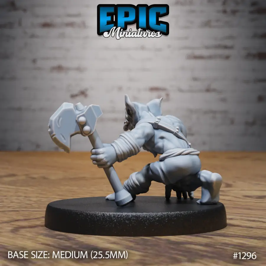 Wicked Goblin Tribe Axe (Medium) - Image 2