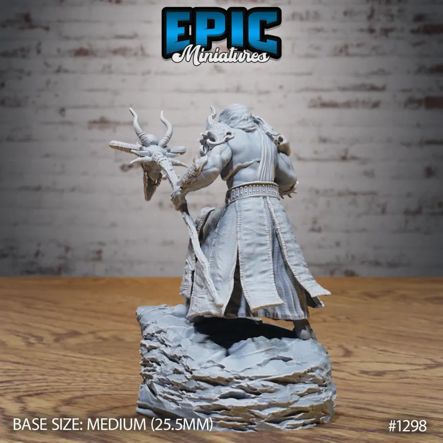 Orc Shaman on Rock (Medium) - Image 2