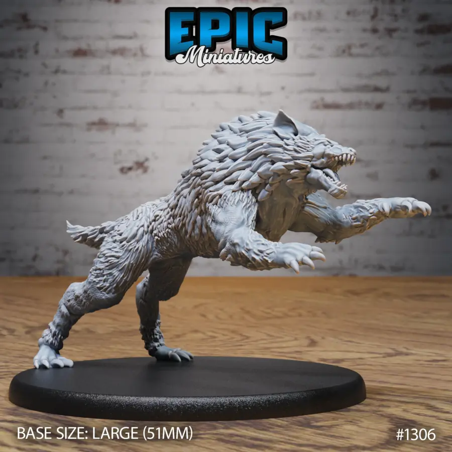 Warg Attacking (Large)